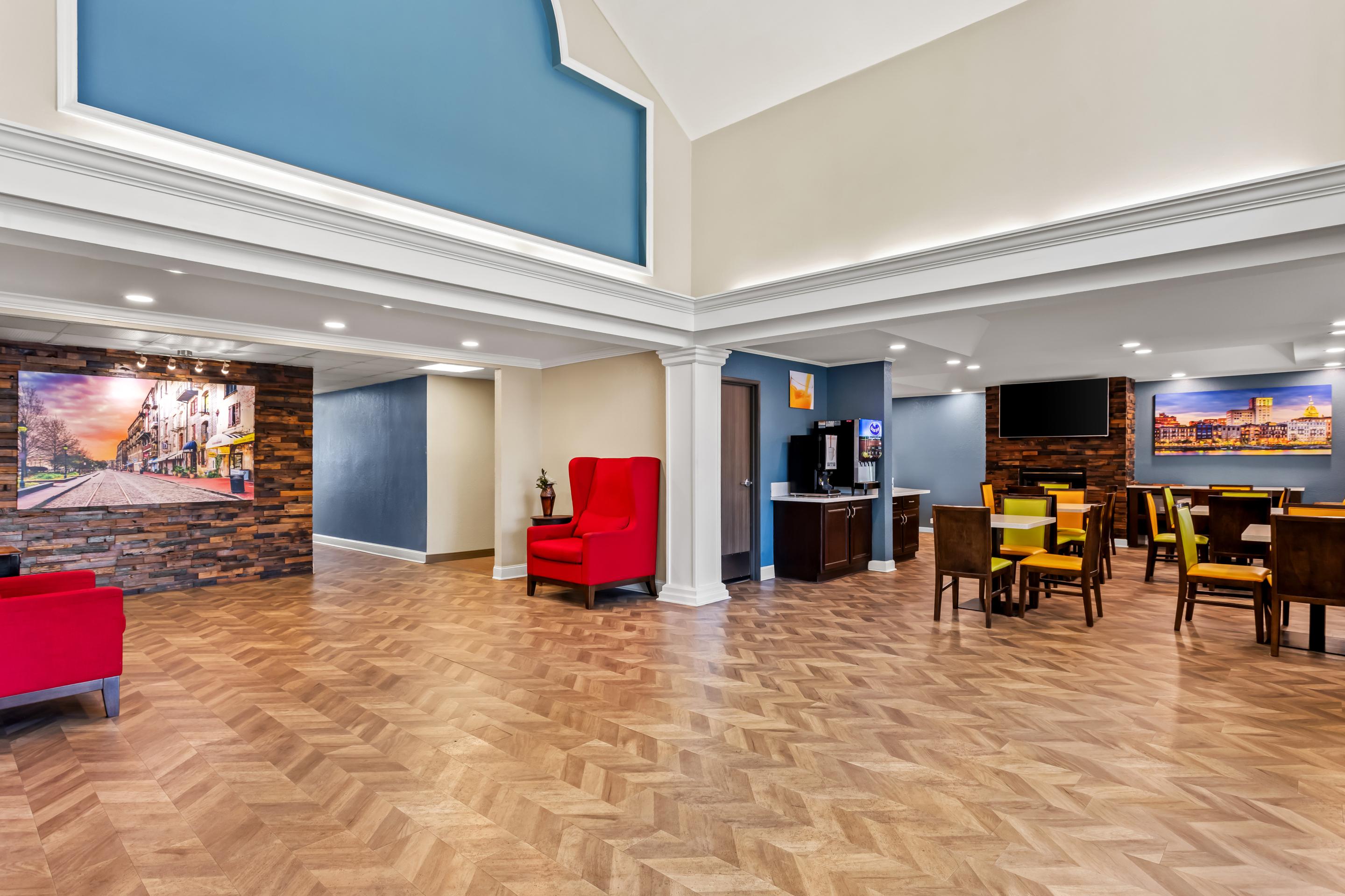 Vista Lobby Quality Inn Pooler - Savannah I-95