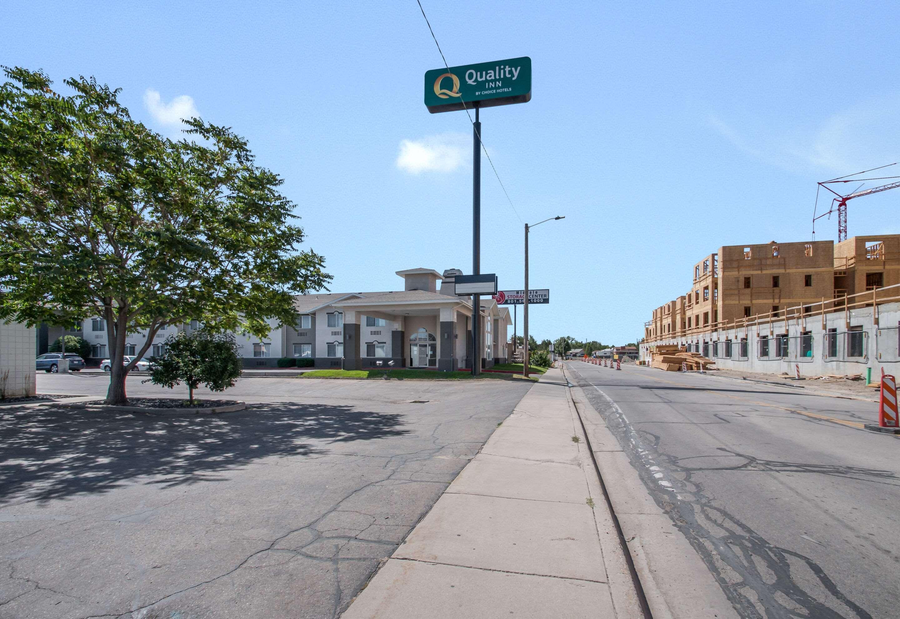 Vista Exterior Quality Inn Midvale - Salt Lake City South
