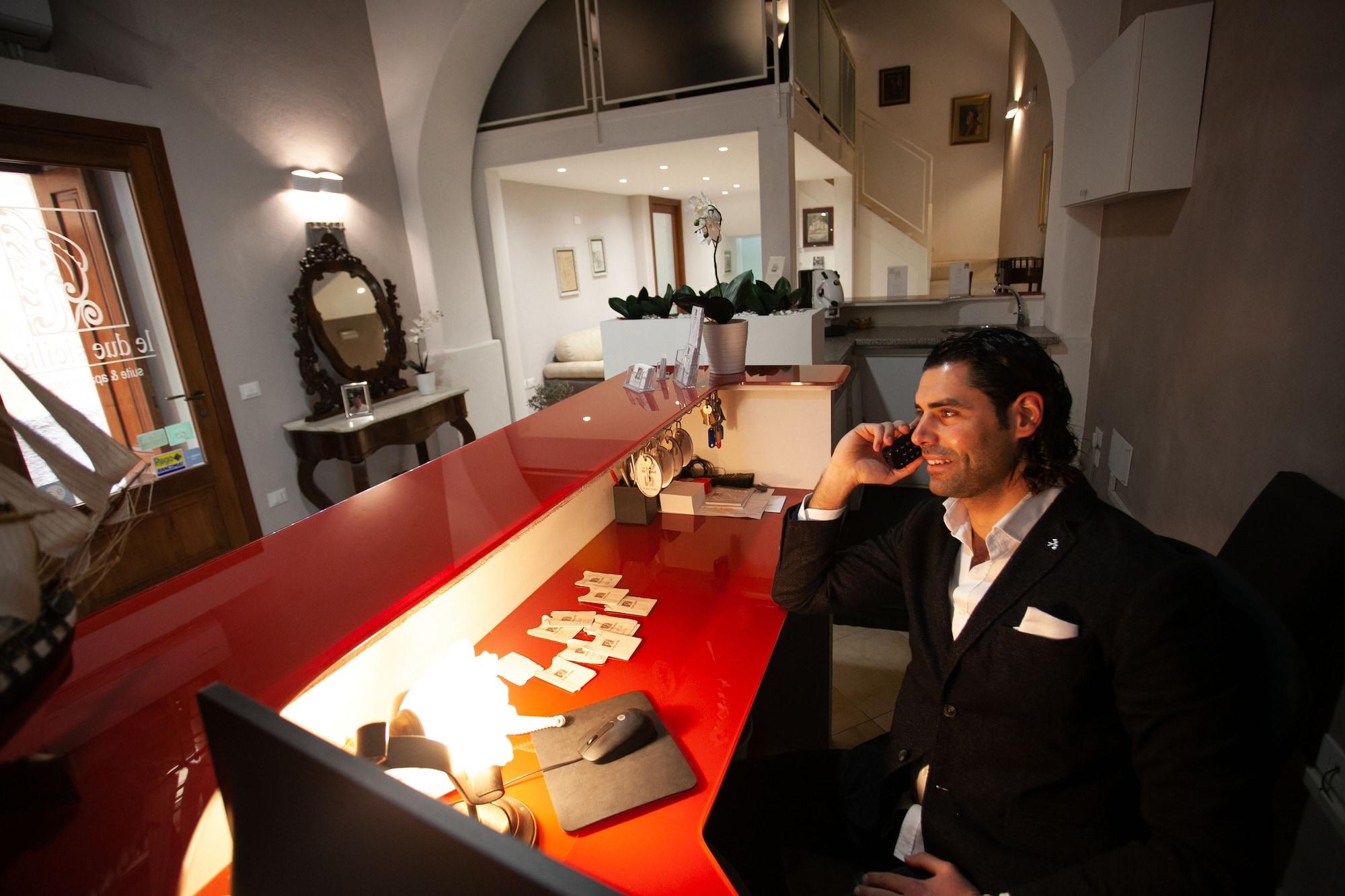 Vista Lobby Residenza Le due Sicilie