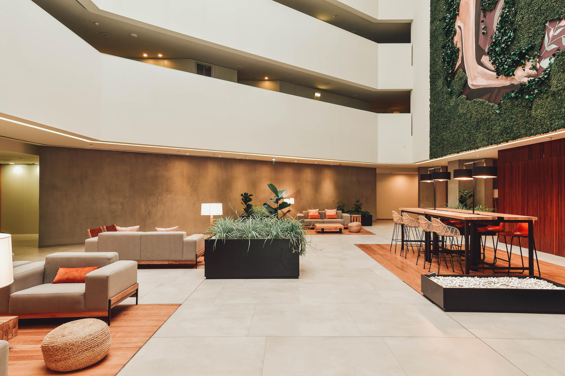 Vista Lobby The Editory By The Sea Troia Hotel