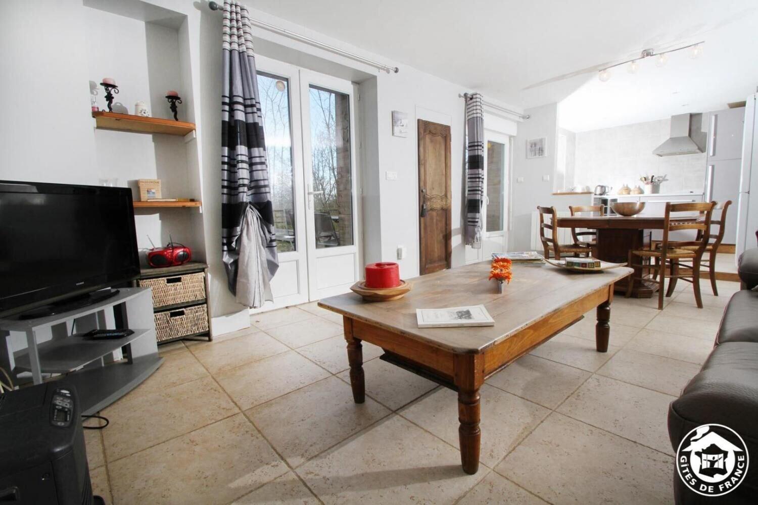 Bar/Salón A L'orée du Bois - Gîte