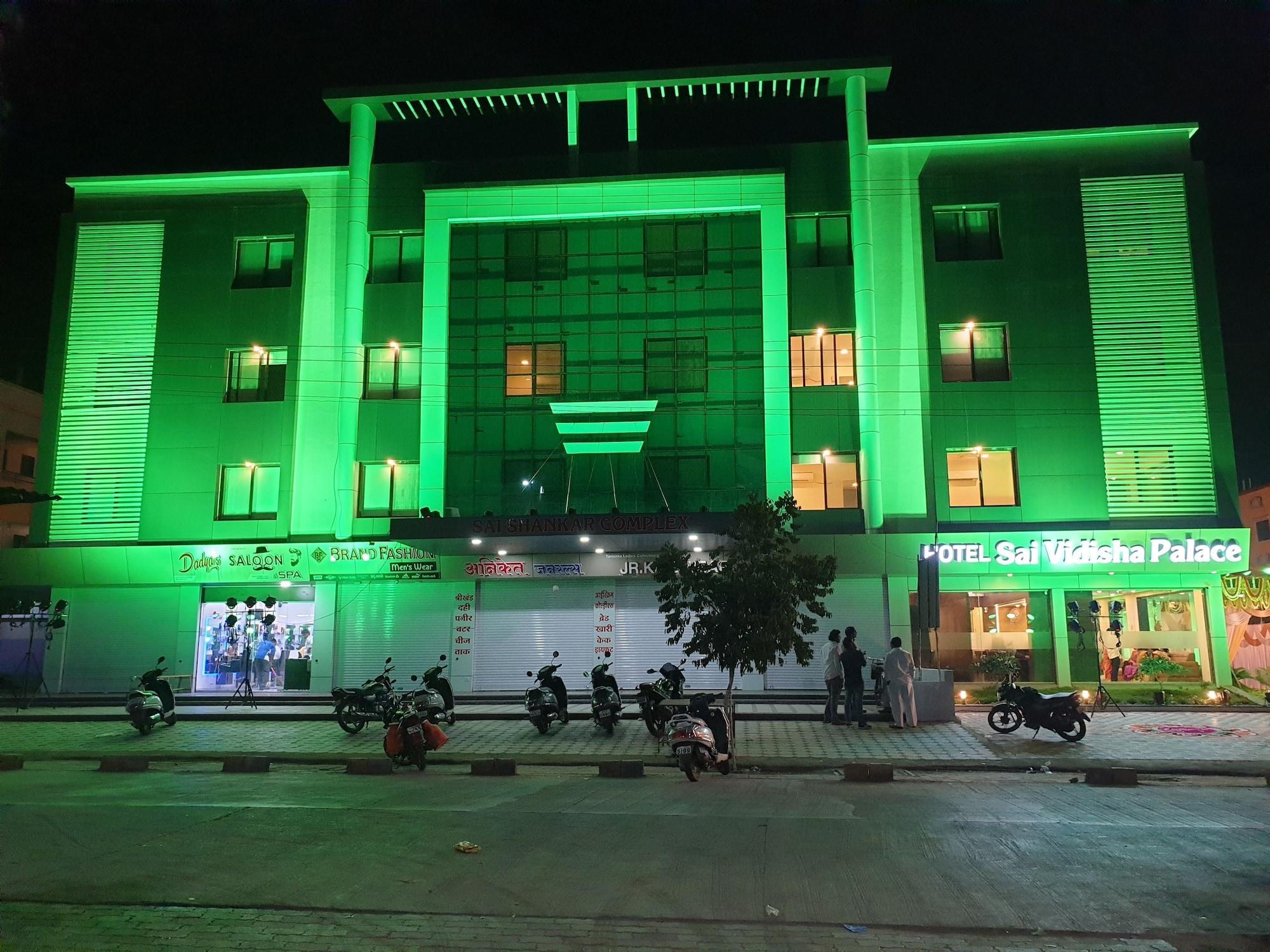 Vista Exterior Hotel Sai Vidisha Palace