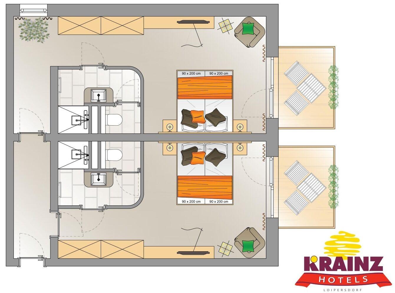 Habitación Familien Hotel Krainz