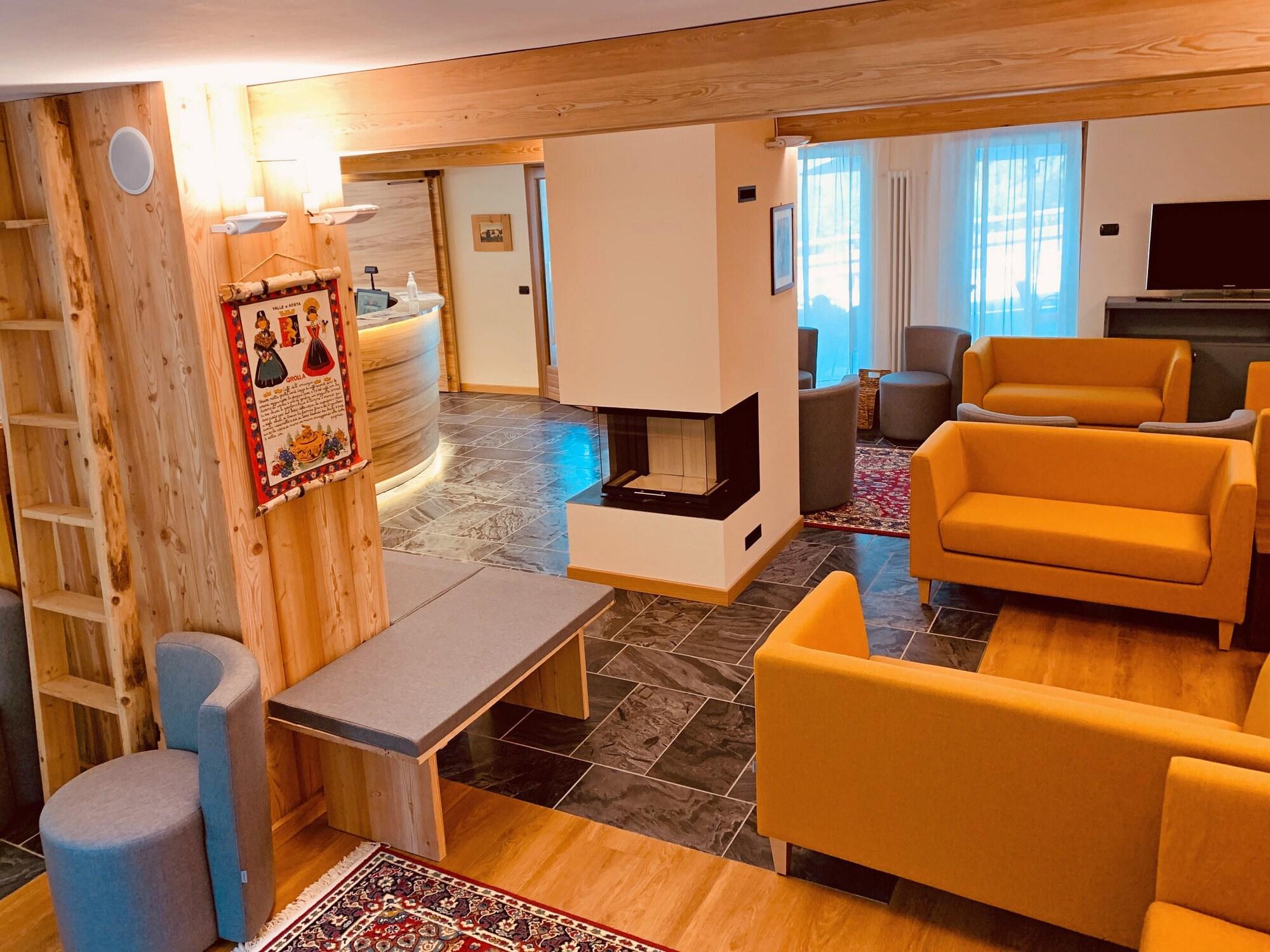 Vista Lobby Hotel Aigle