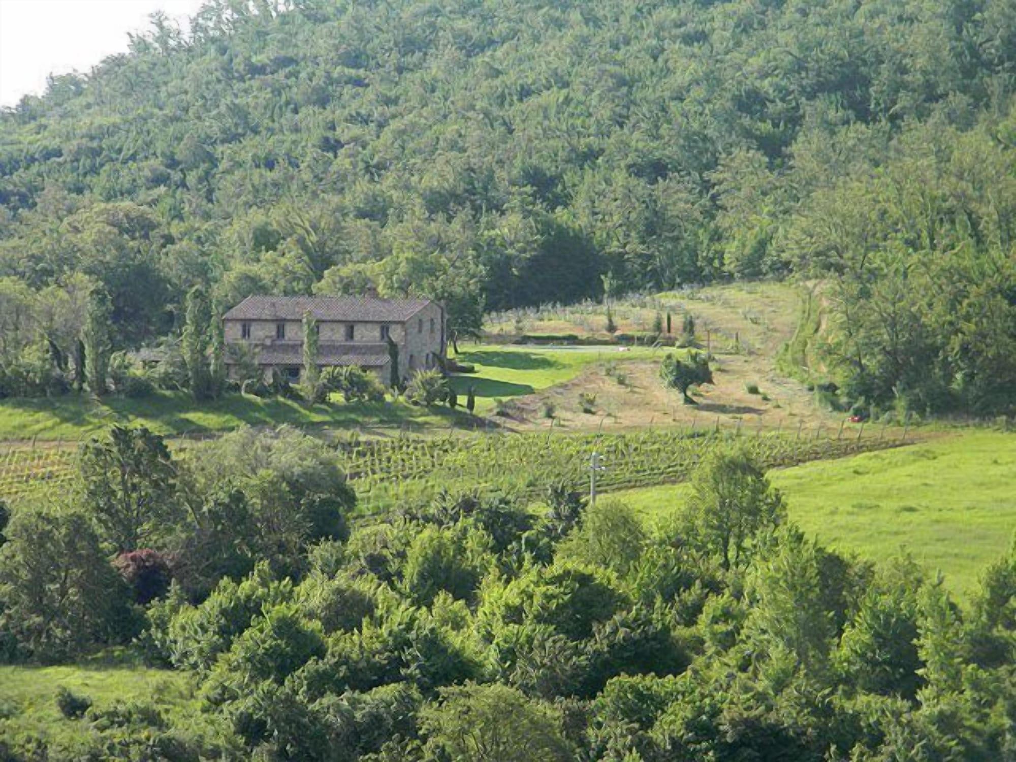 Vista Exterior Podere Monti