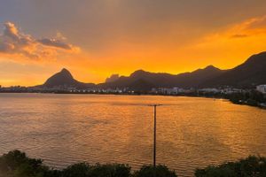 Alquiler Vacacional - Moderno 3 quartos vista frontal para a lagoa