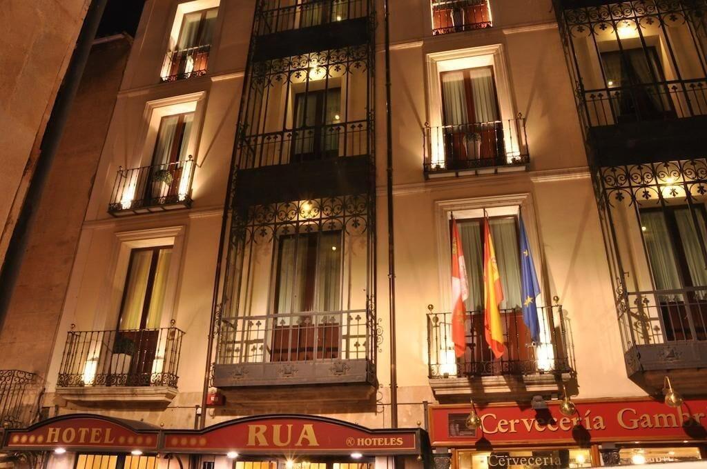 Vista Exterior Hotel Rúa Salamanca