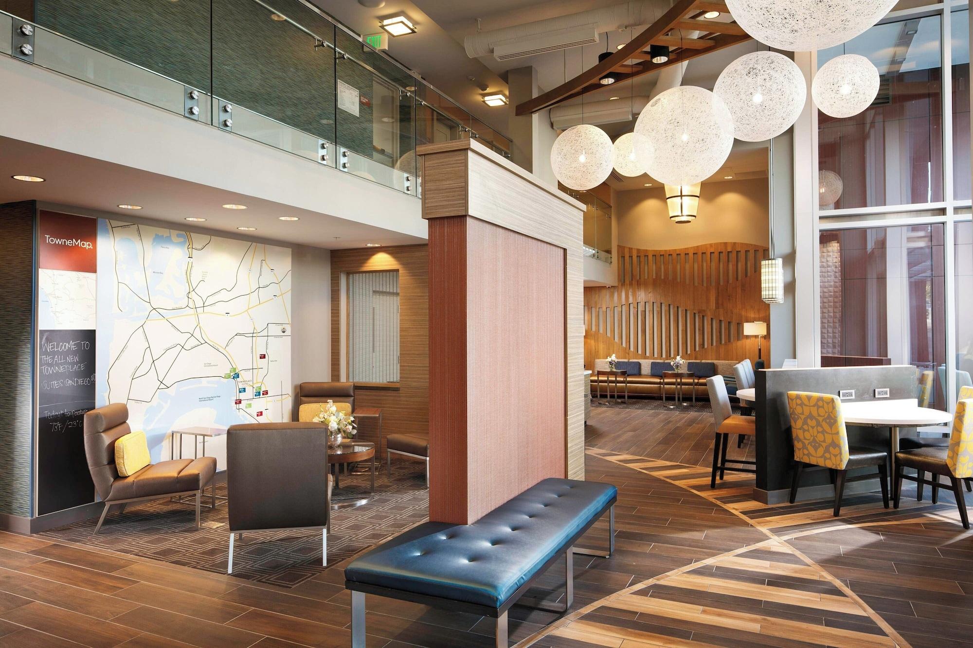 Vista Lobby TownePlace Suites by Marriott San Diego Downtown