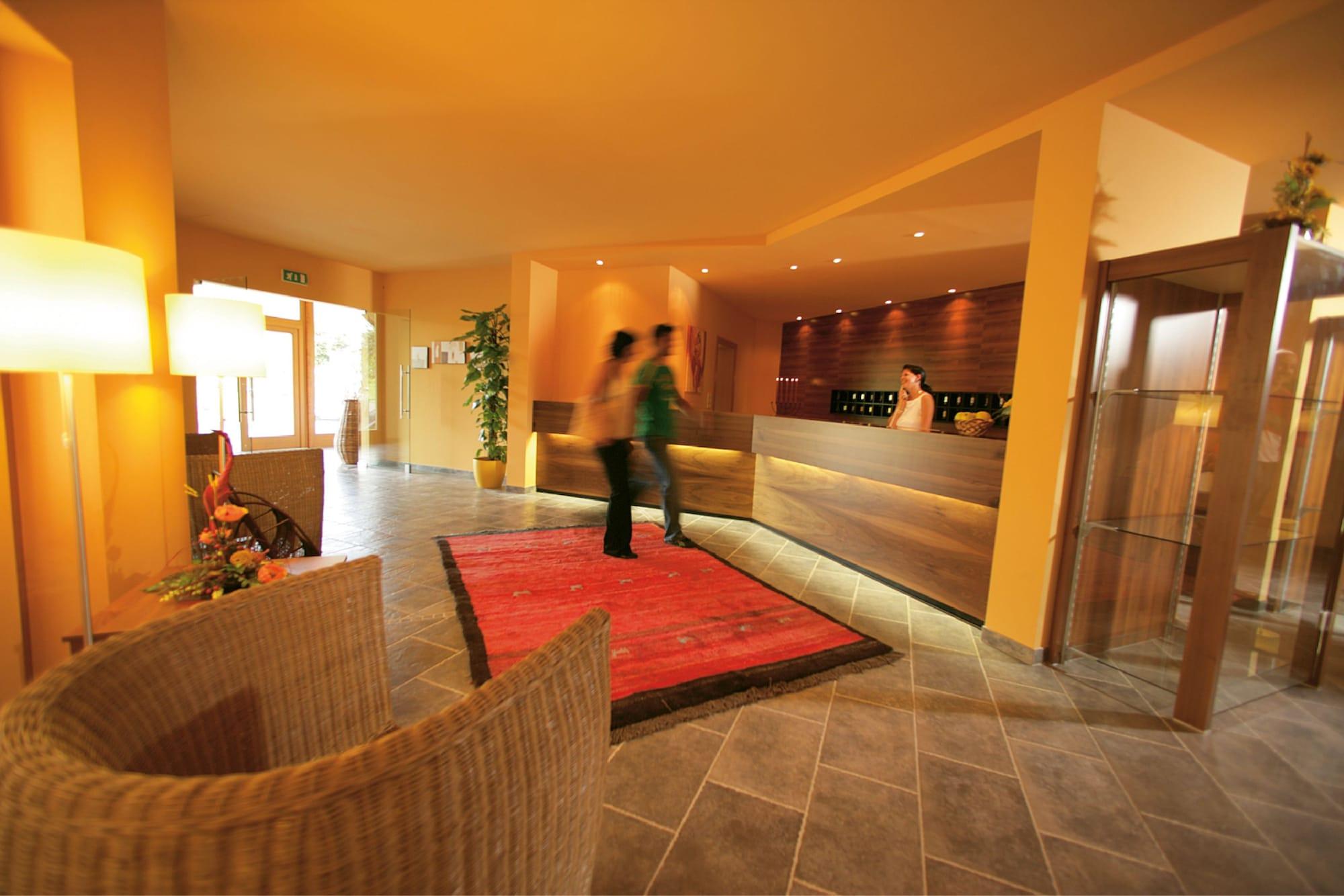 Vista Lobby Familien Hotel Krainz