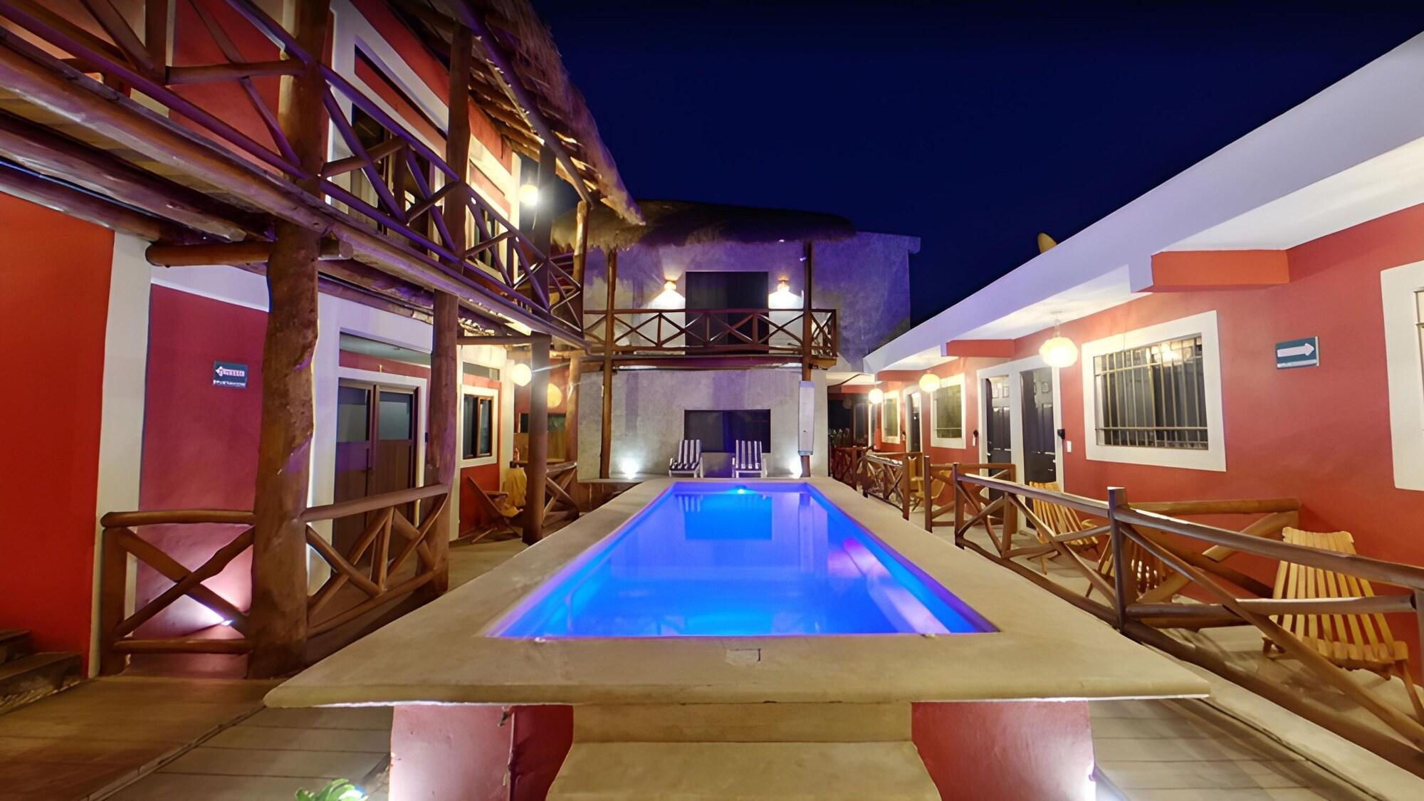 Vista Piscina Isla Bonita Hotel Holbox