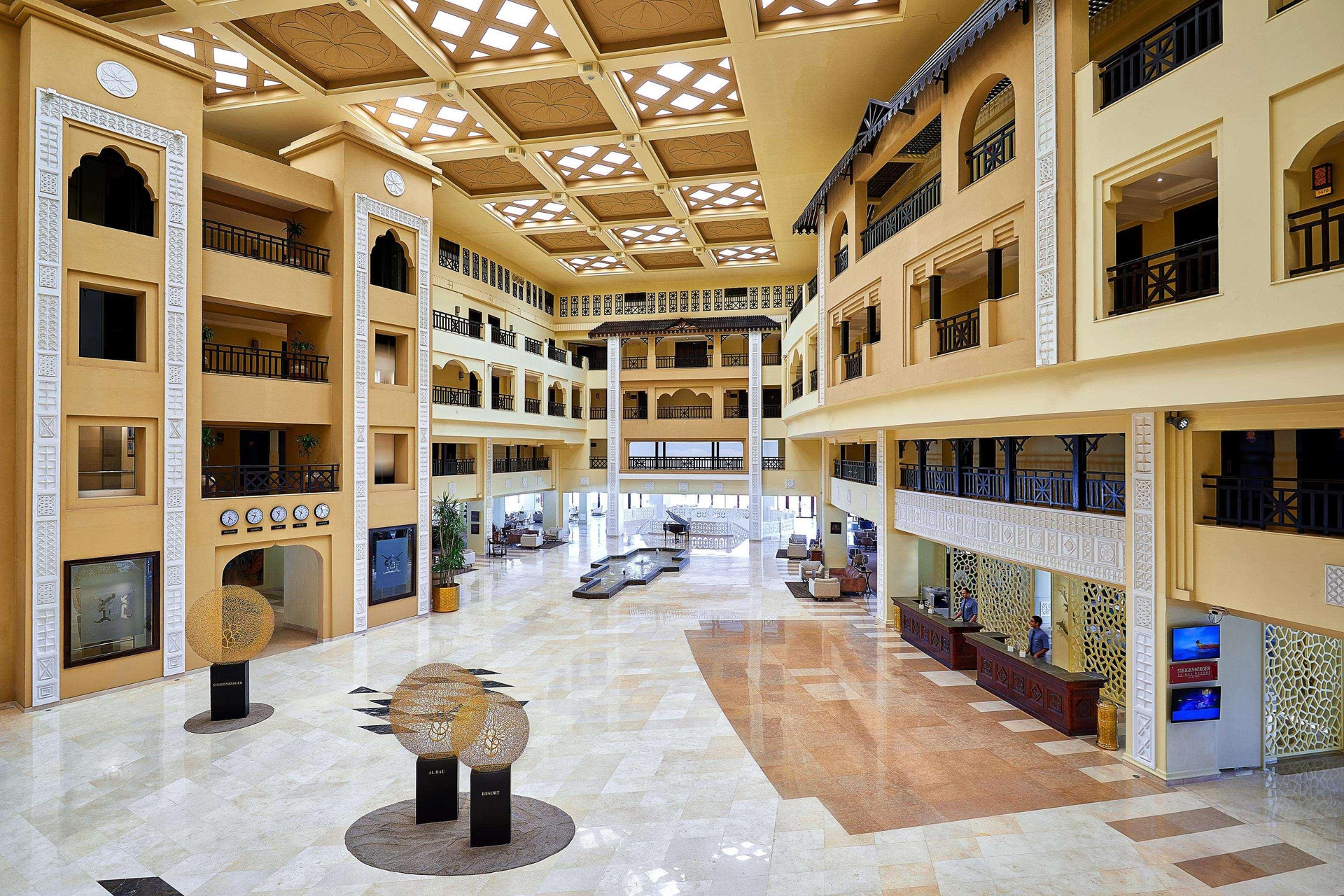 Vista Lobby Steigenberger ALDAU Beach Hotel