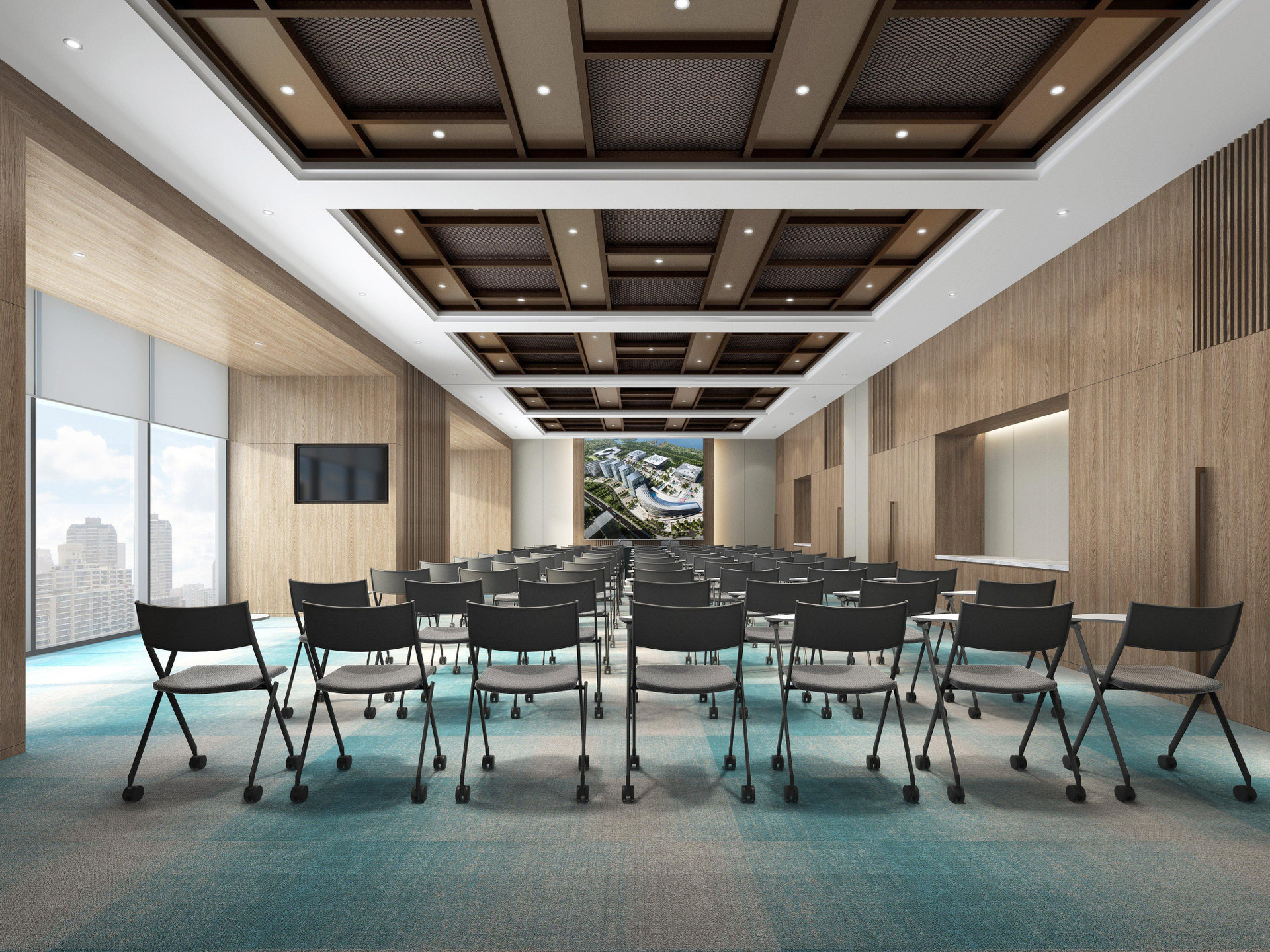 Centro de Negocios Holiday Inn Express Jining Cultural Center