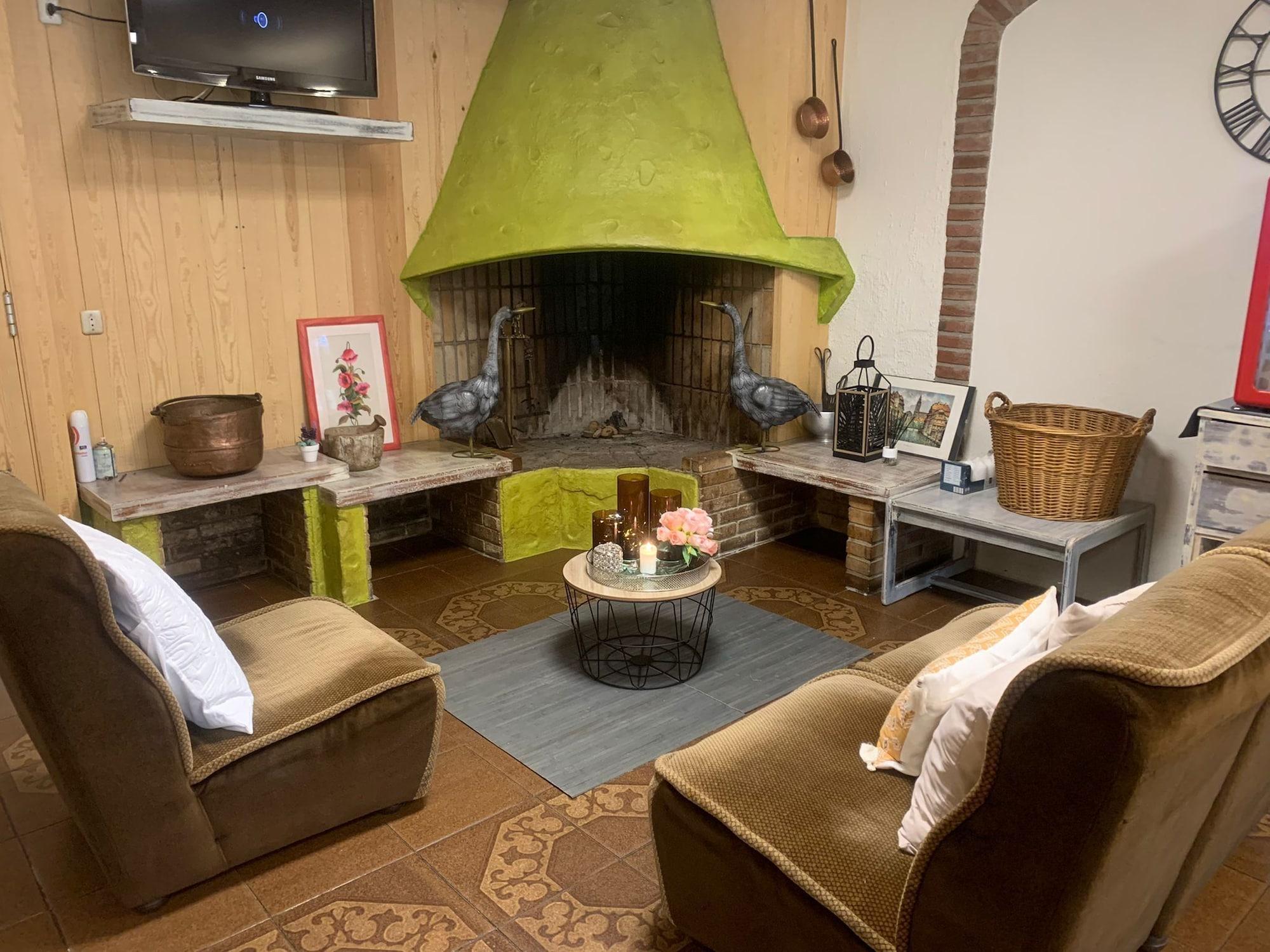 Vista Lobby Hostal Torras