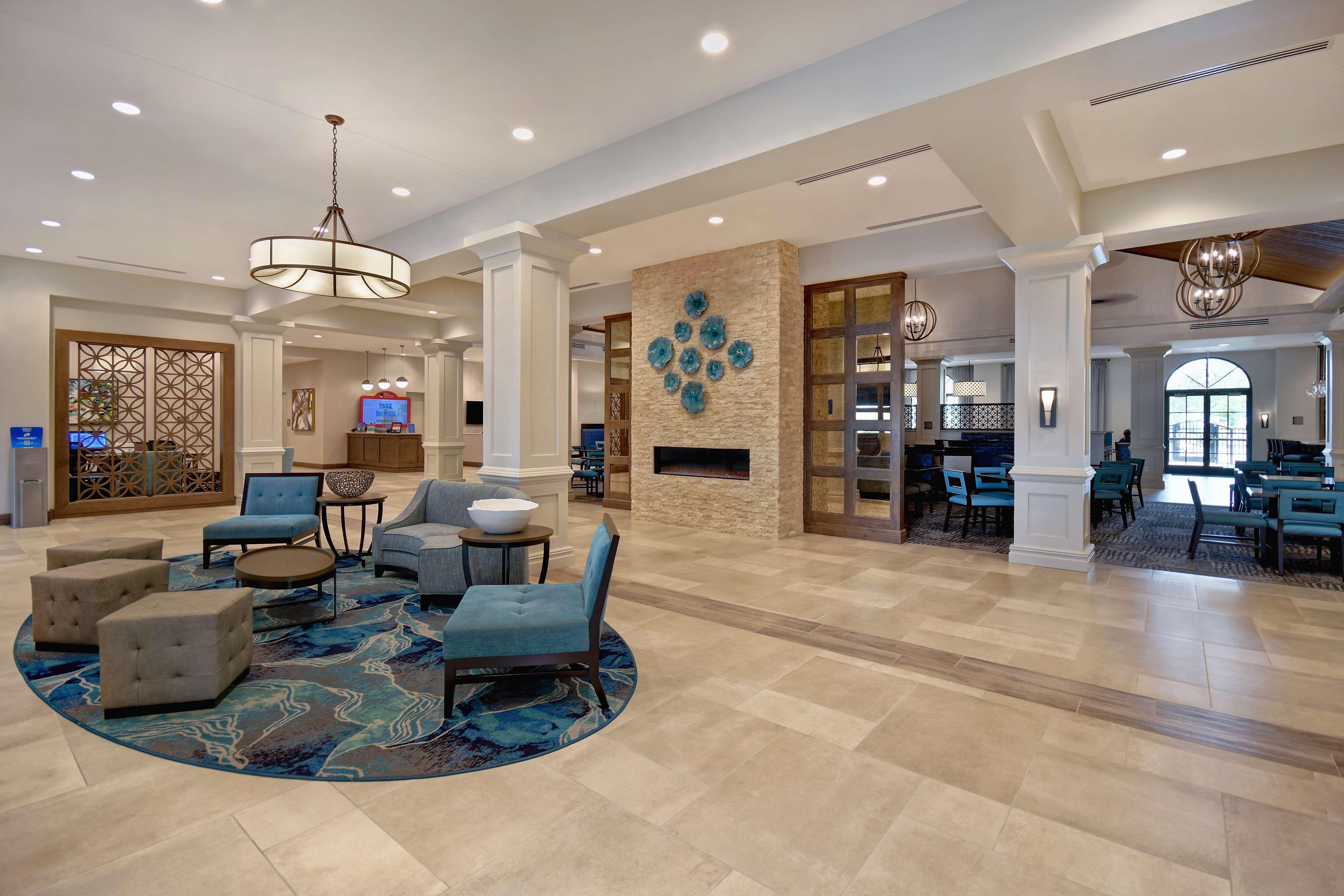 Vista Lobby Homewood Suites by Hilton Orlando at Flamingo Crossings