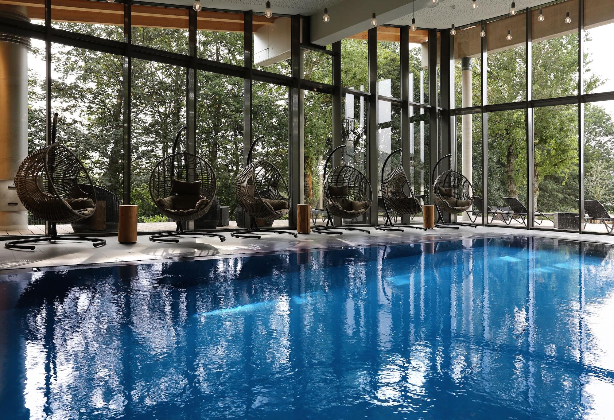 Vista Piscina Konsum Berghotel Oberhof