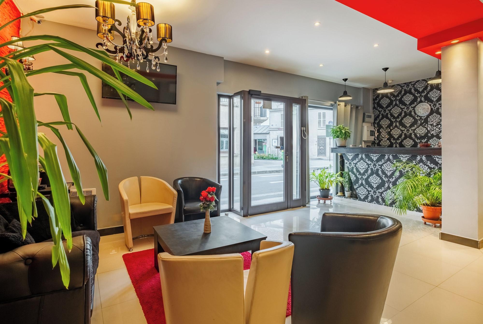 Vista Lobby Hotel La Perle Montparnasse