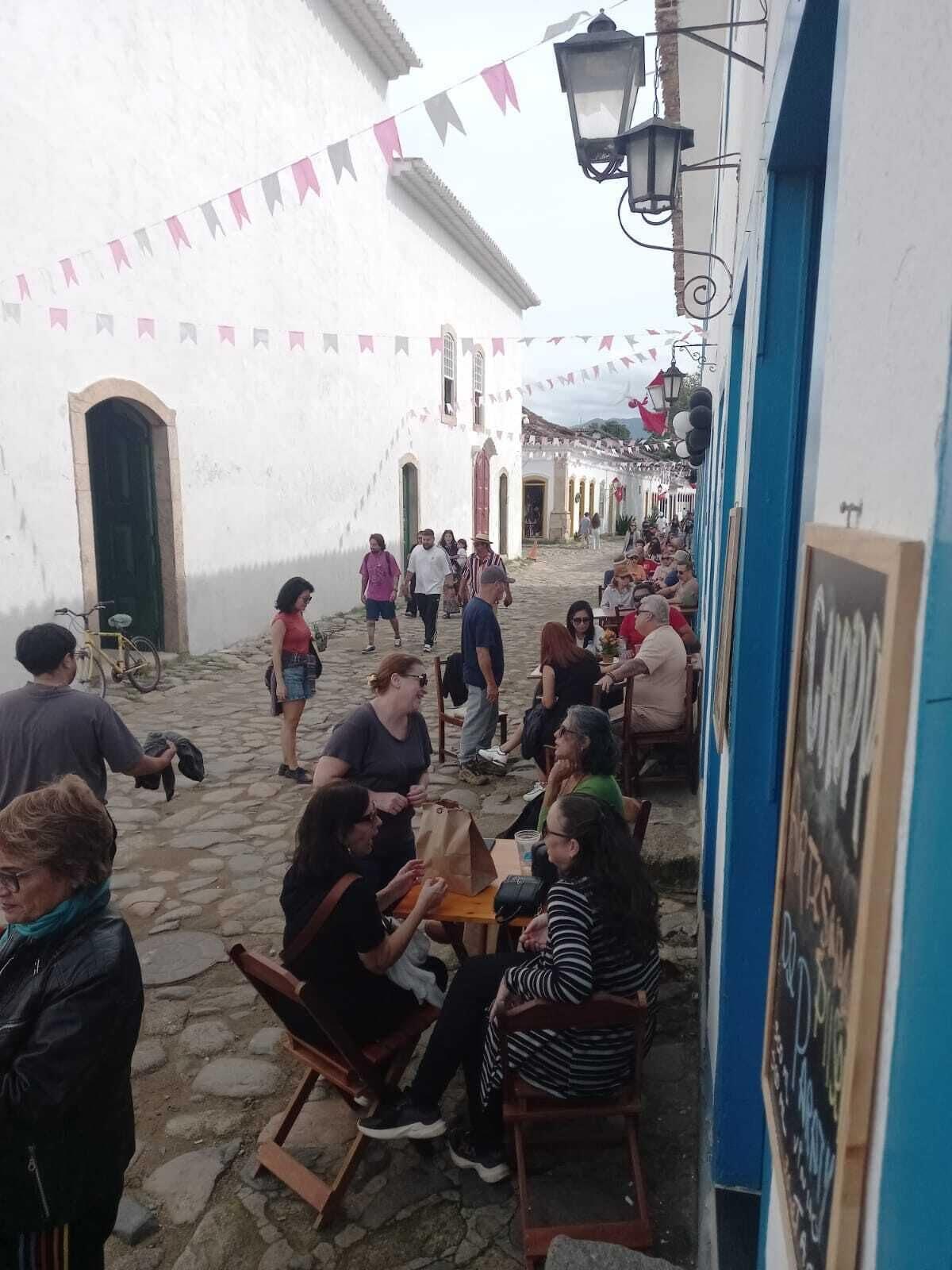 Vista Exterior Pousada Santa Rita