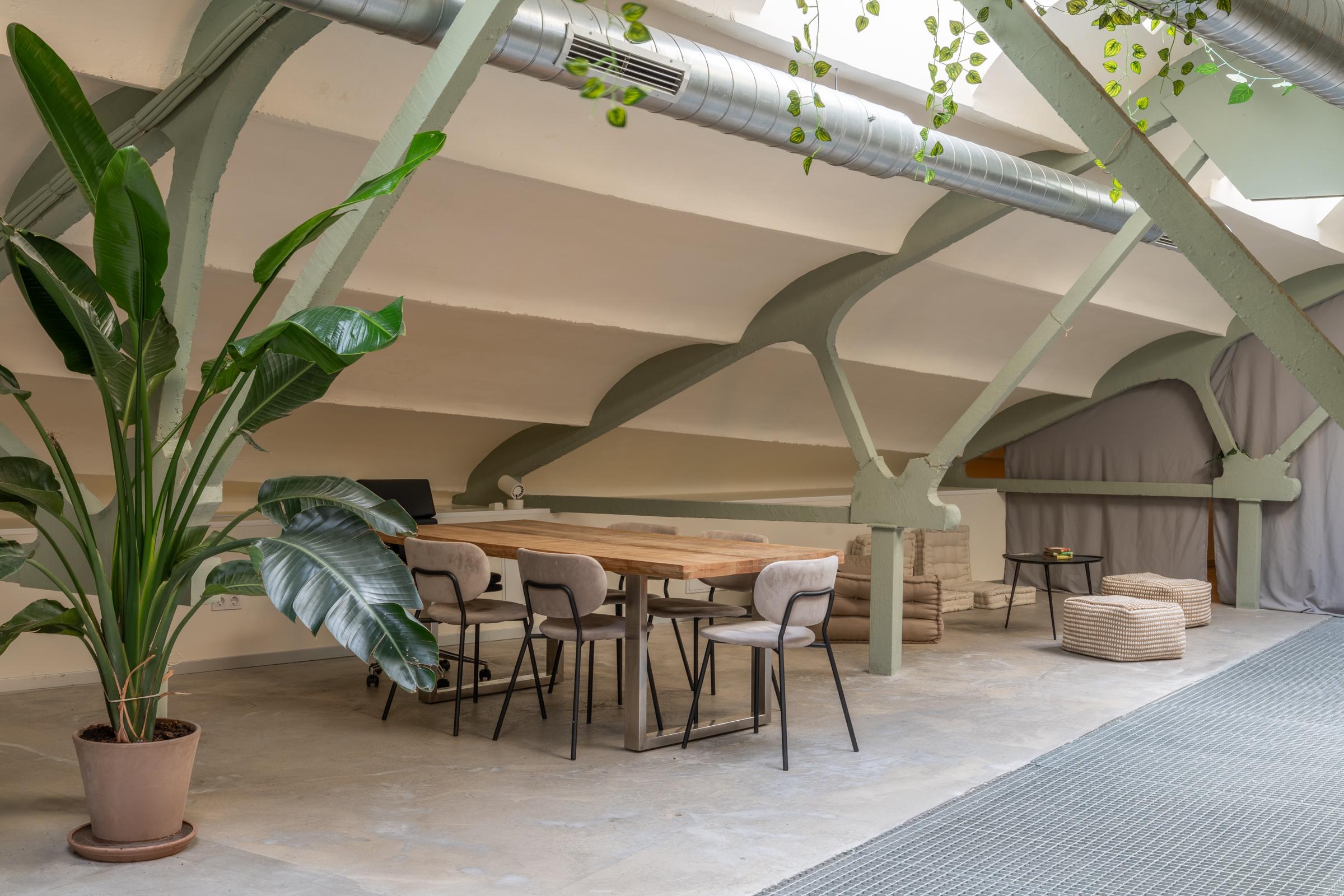 Vista Lobby Ola Living Hostal Tetuan