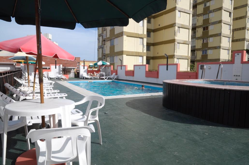 Vista Piscina Hostería San Marcos