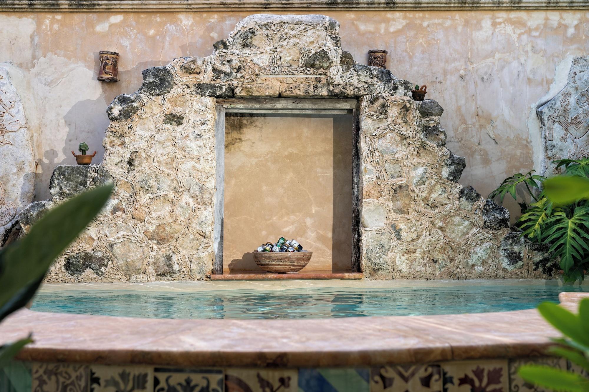 Vista Piscina Casa Clorinda