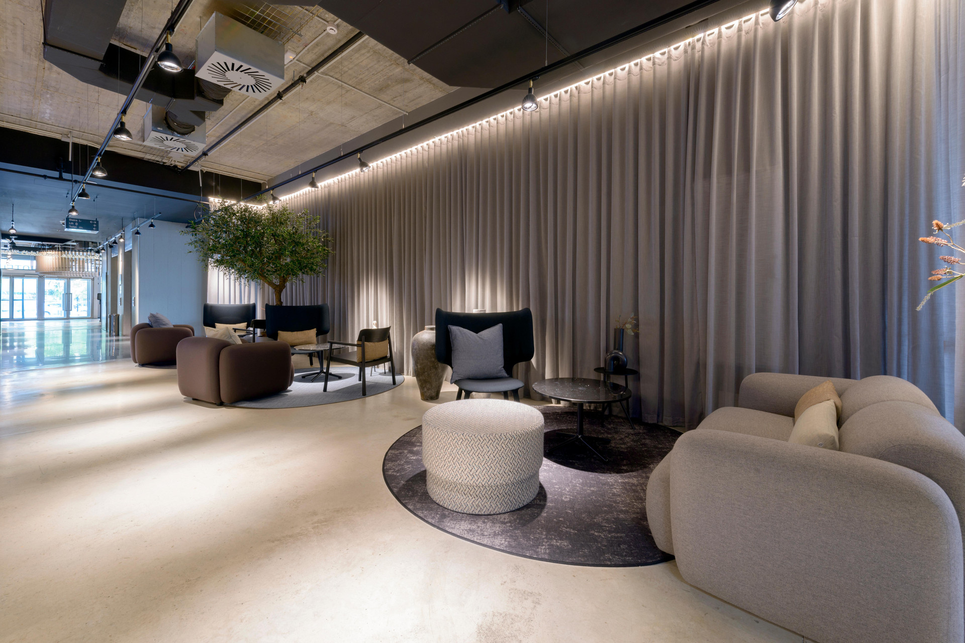 Vista Lobby Zleep Hotel Madrid Airport