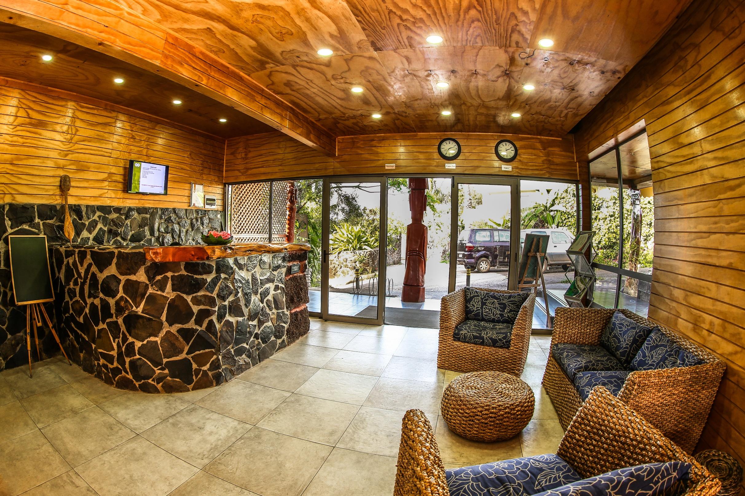 Vista Lobby Easter Island Ecolodge