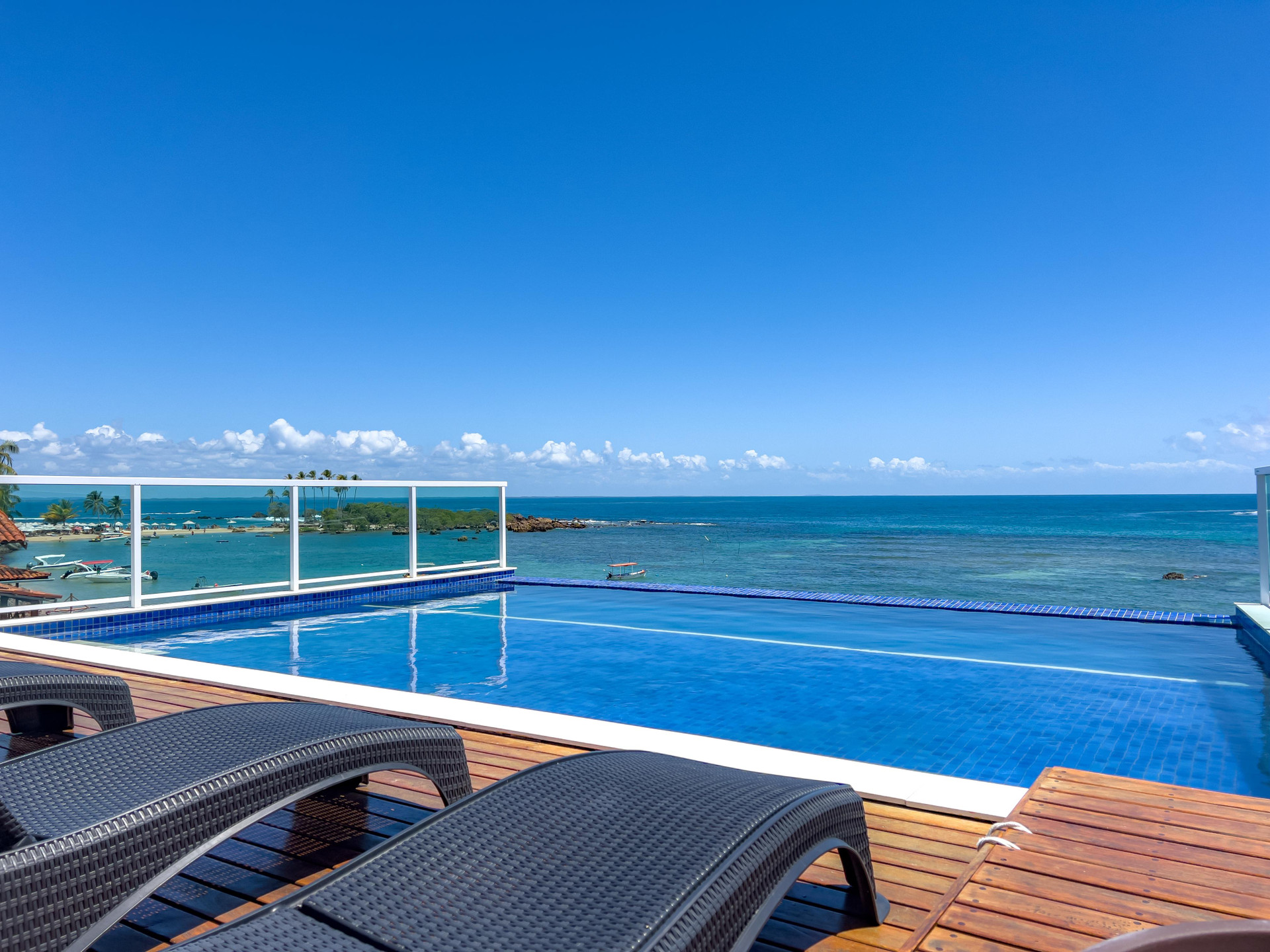 Vista Piscina PENAREIA POUSADA