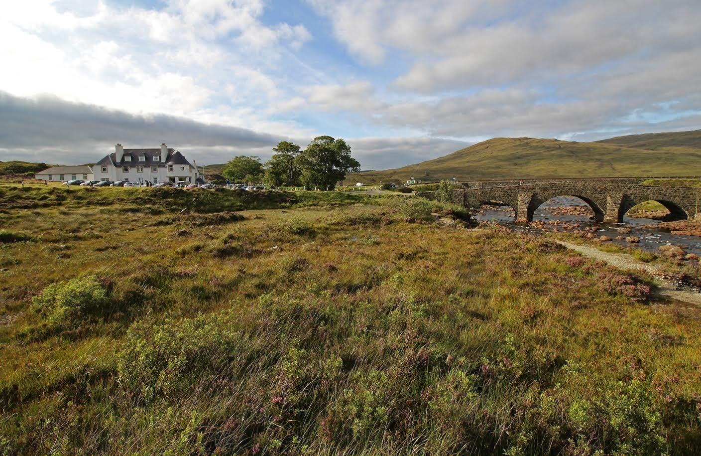 Vista Exterior Sligachan Hotel