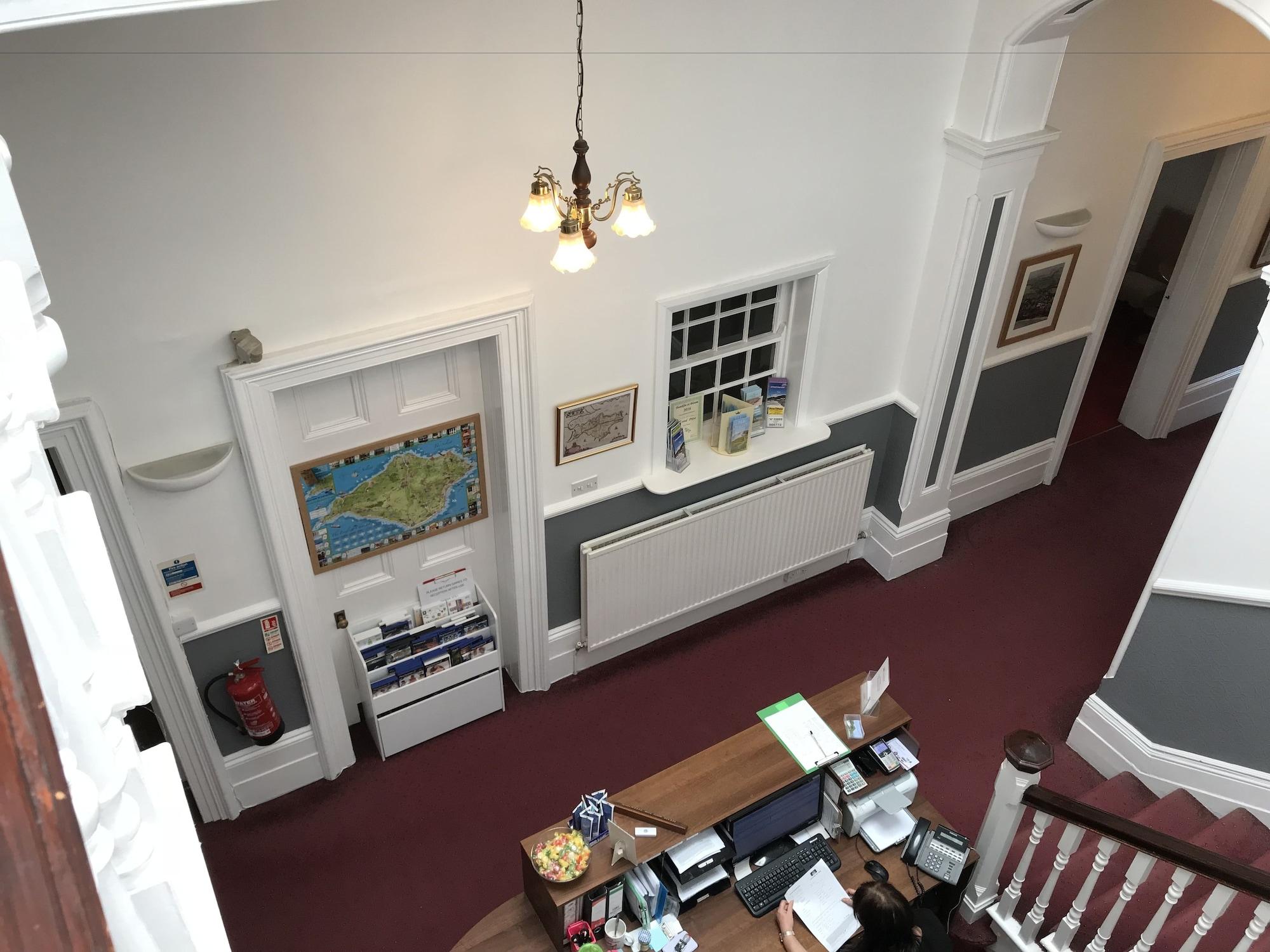 Vista Lobby Luccombe Hall Hotel