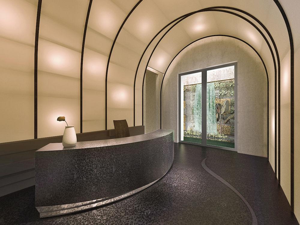 Vista Lobby Alba Spa Hotel