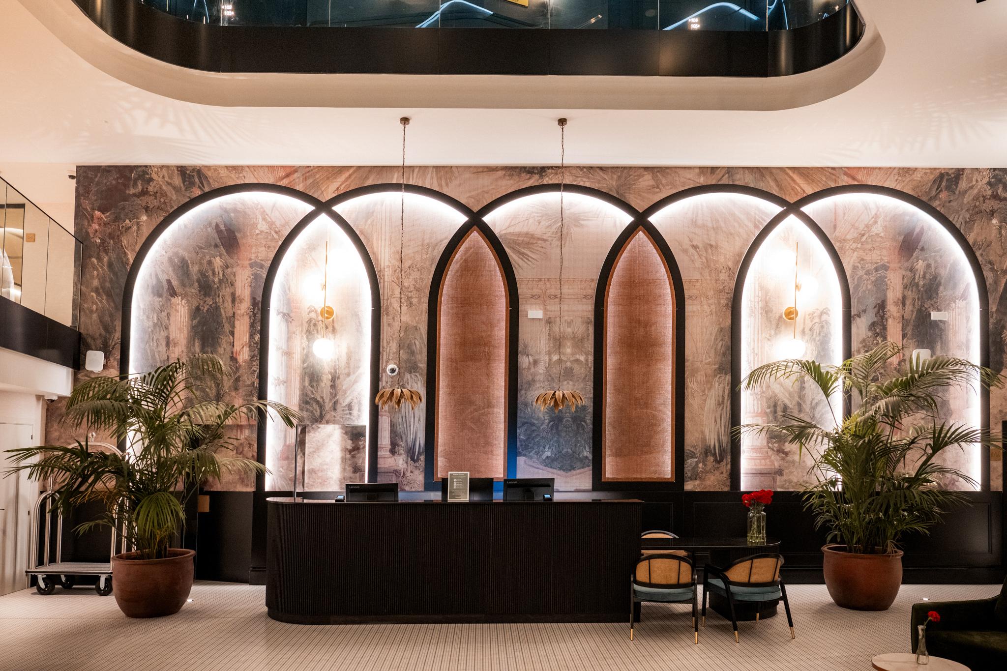 Vista Lobby Sercotel Sevilla Don Luciano