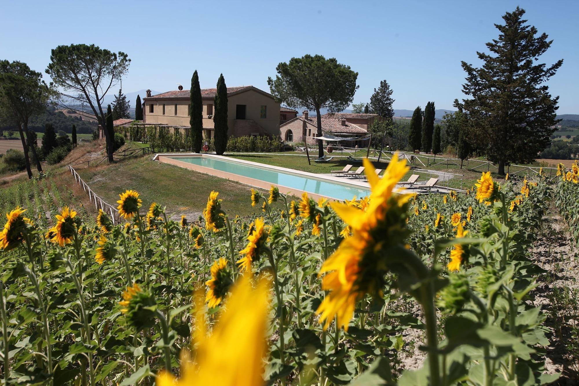 Vista Exterior Tenuta d'Arbia