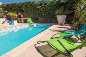 Alquiler Vacacional - A quiet house private swimming pool and air cond near historical beziers center
