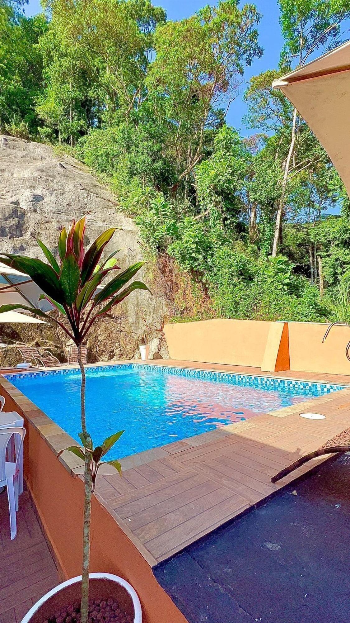 Vista Piscina POUSADA ECO BEACH UBATUBA