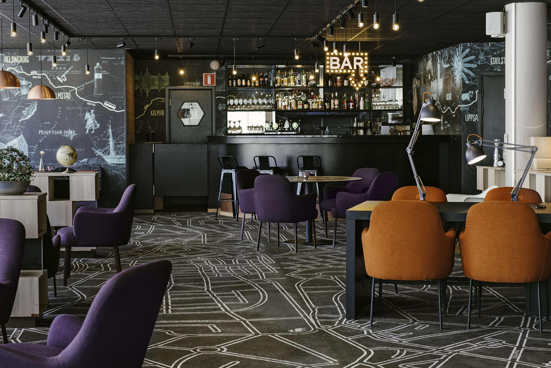 Bar/Salón Scandic Kungens Kurva Stockholm