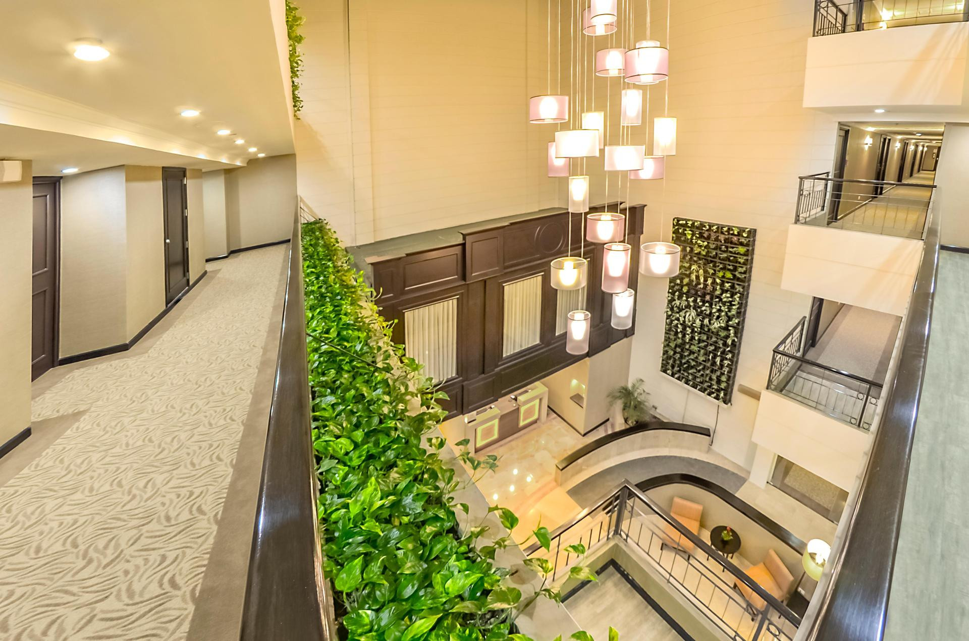 Vista Lobby Hotel Borda Cuernavaca