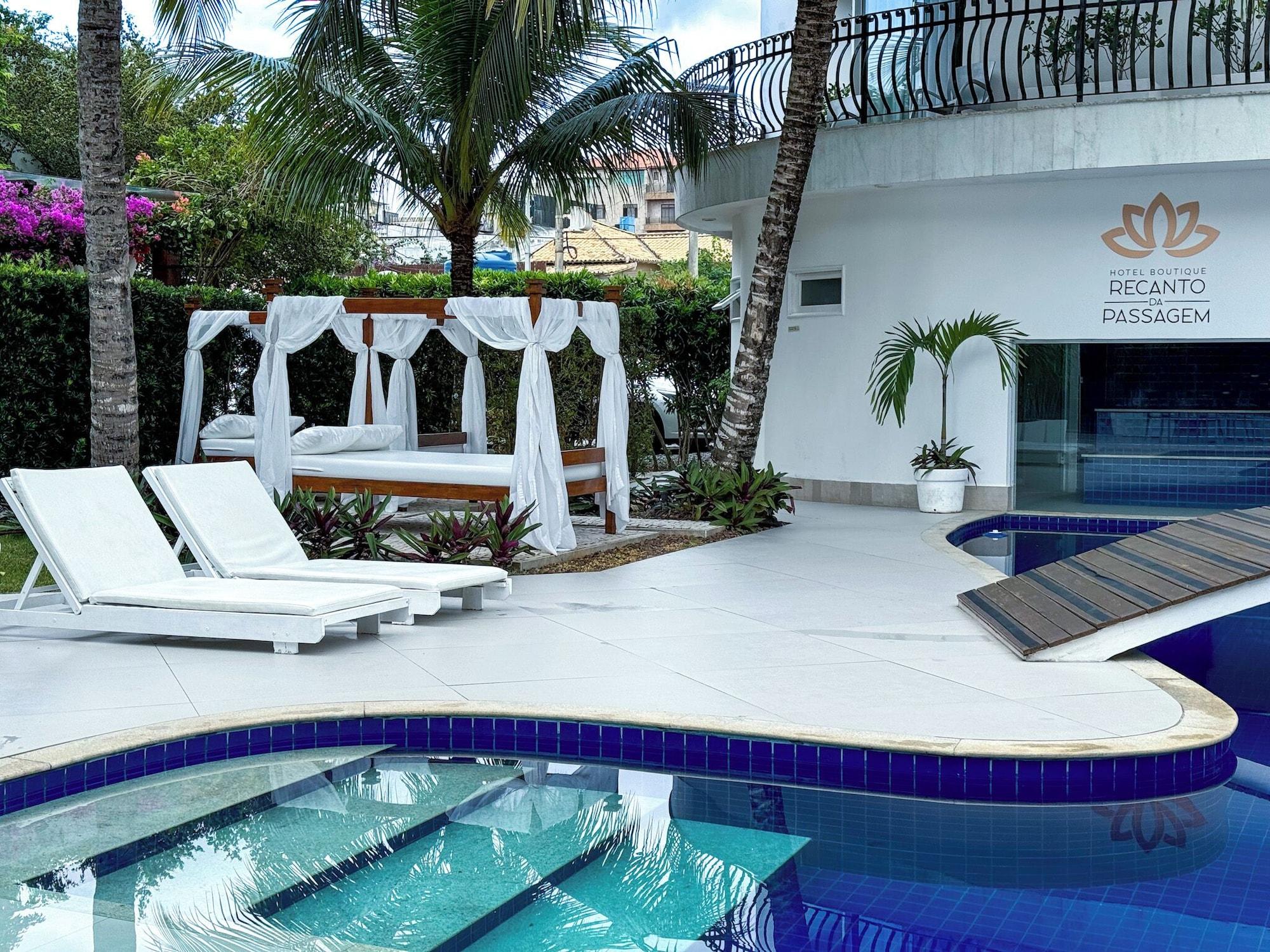 Vista Piscina Hotel Boutique Recanto da Passagem