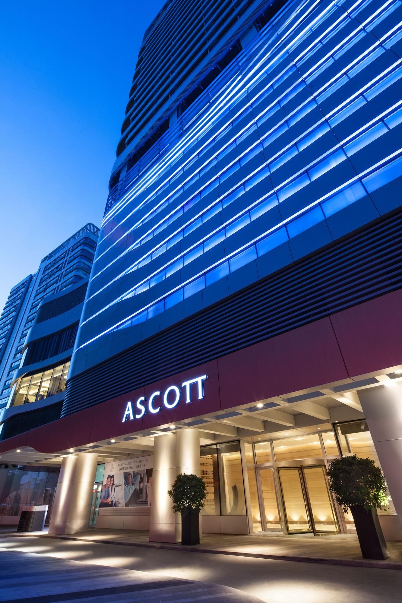 Vista Exterior Ascott Raffles City Shenzhen