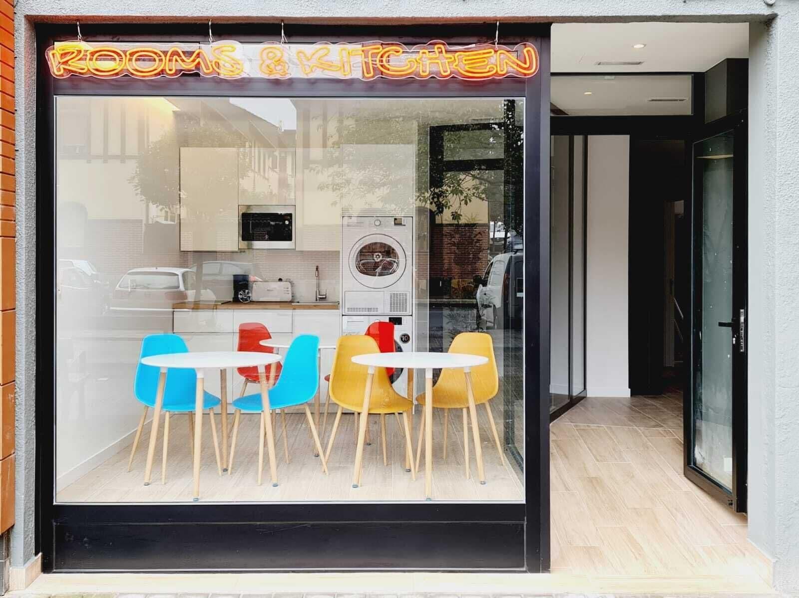 Vista Exterior Bilbao rooms & kitchen Santutxu
