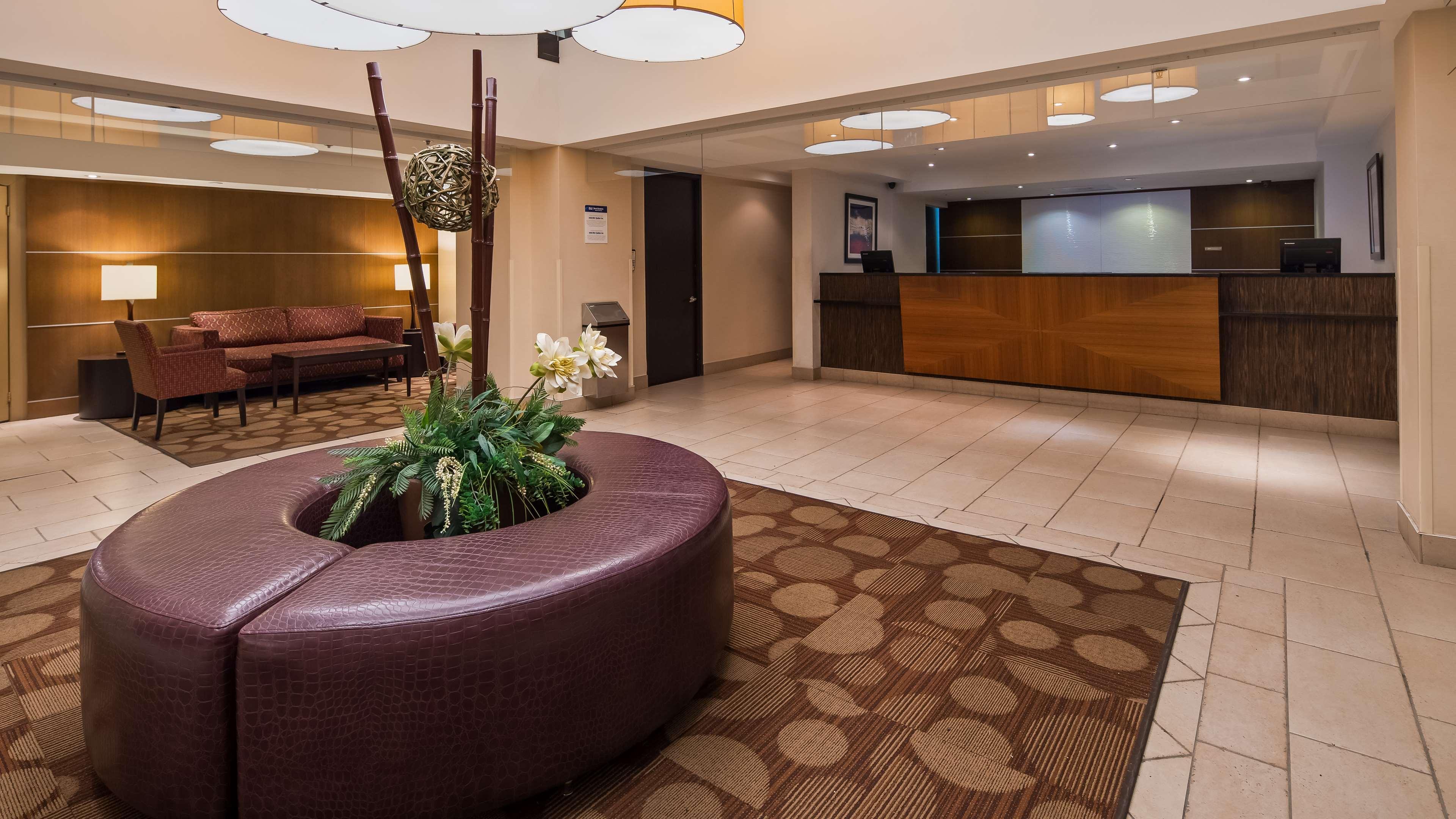 Vista Lobby Best Western Plus Montreal Downtown-Hotel Europa