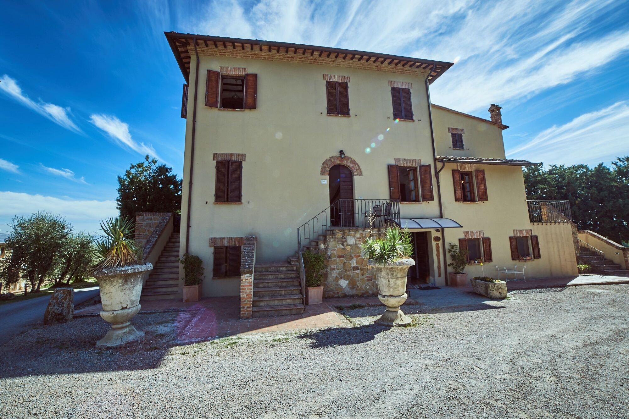 Vista Exterior Agriturismo Palazzo Bandino