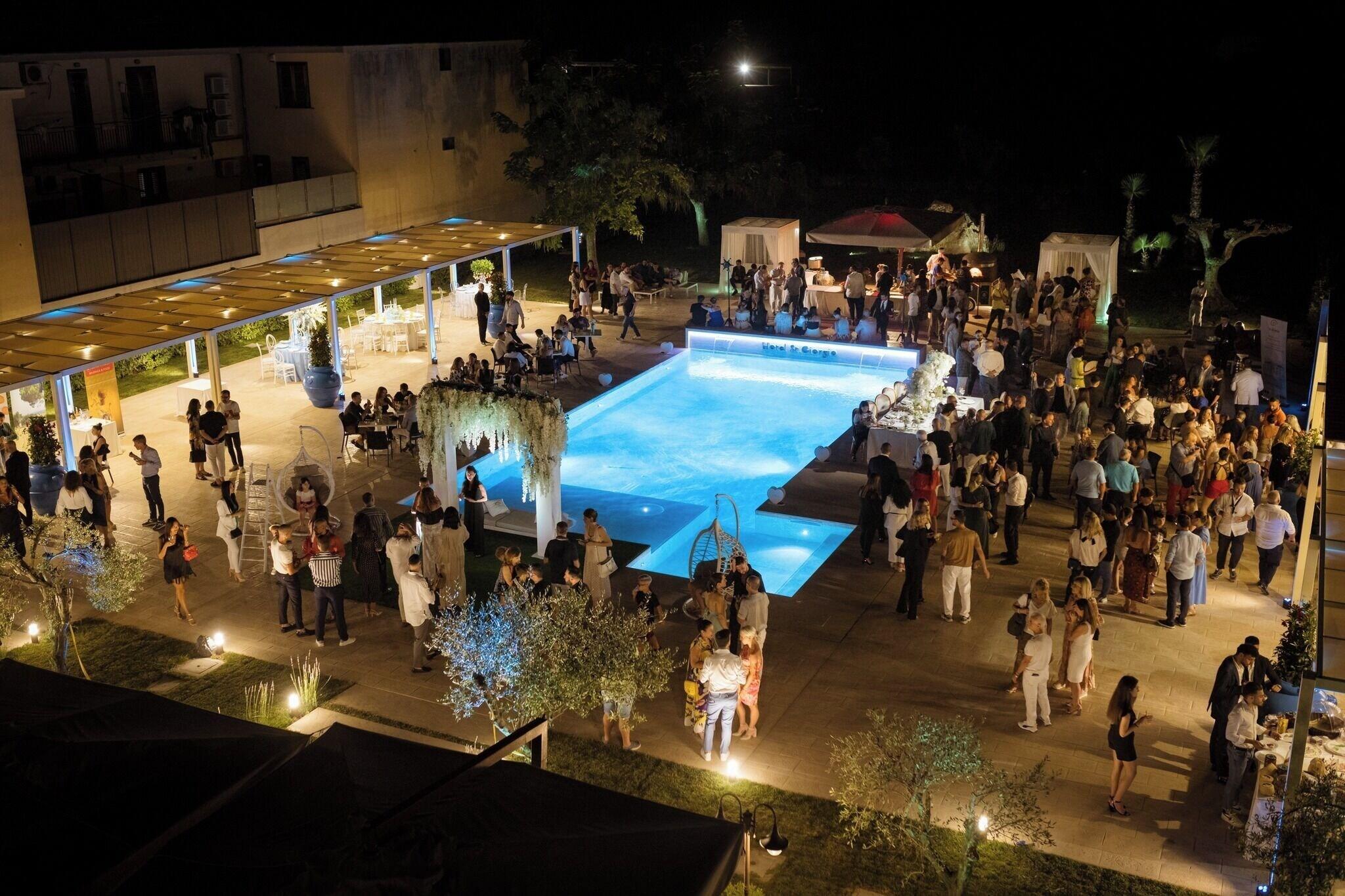 Vista Piscina Hotel St. Giorgio