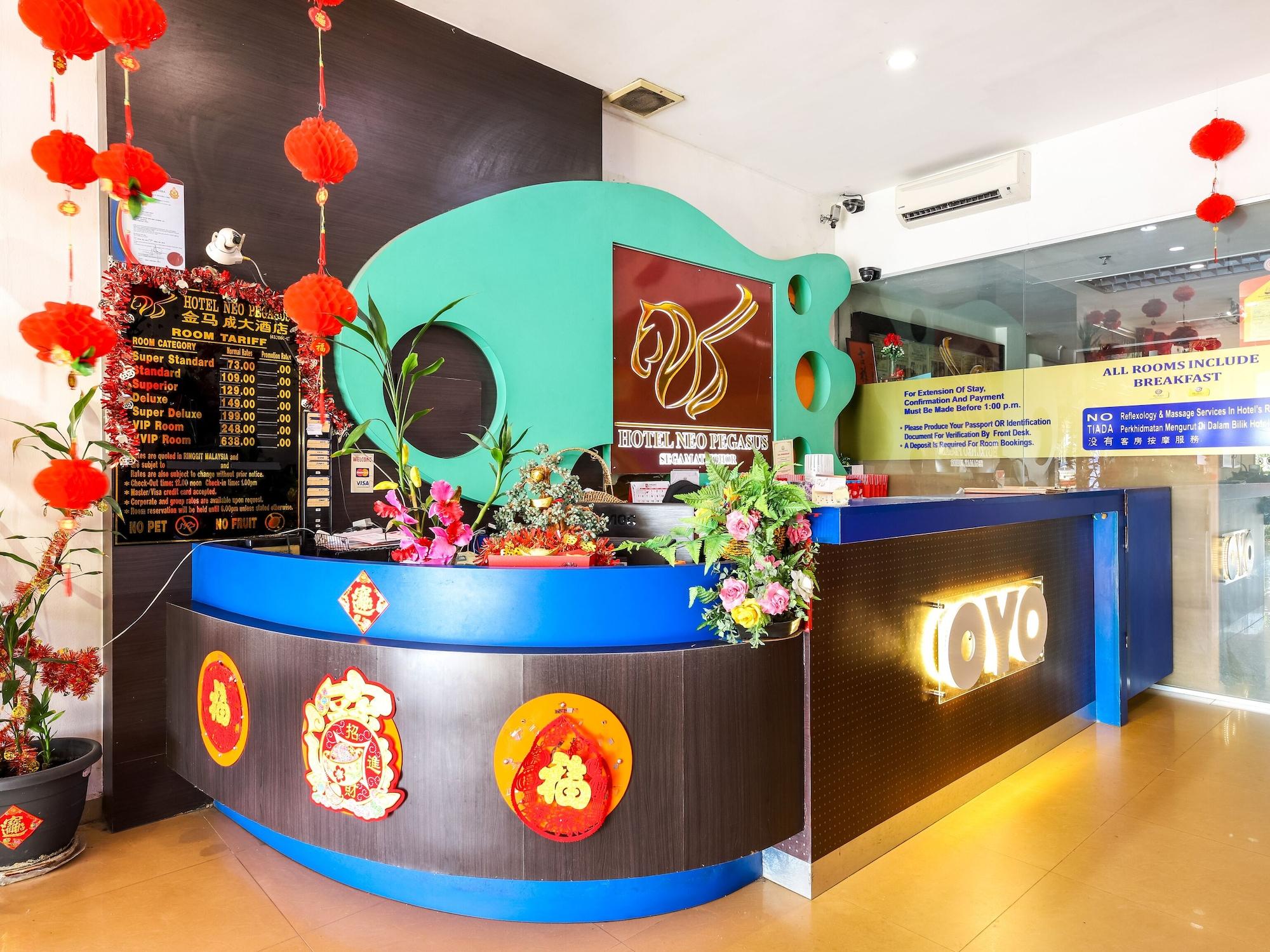 Vista Lobby Super OYO 1114 Neo Pegasus Hotel