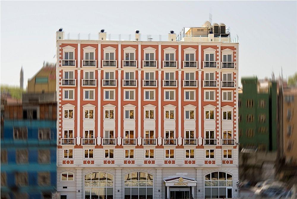 Vista da fachada Askoc Hotel