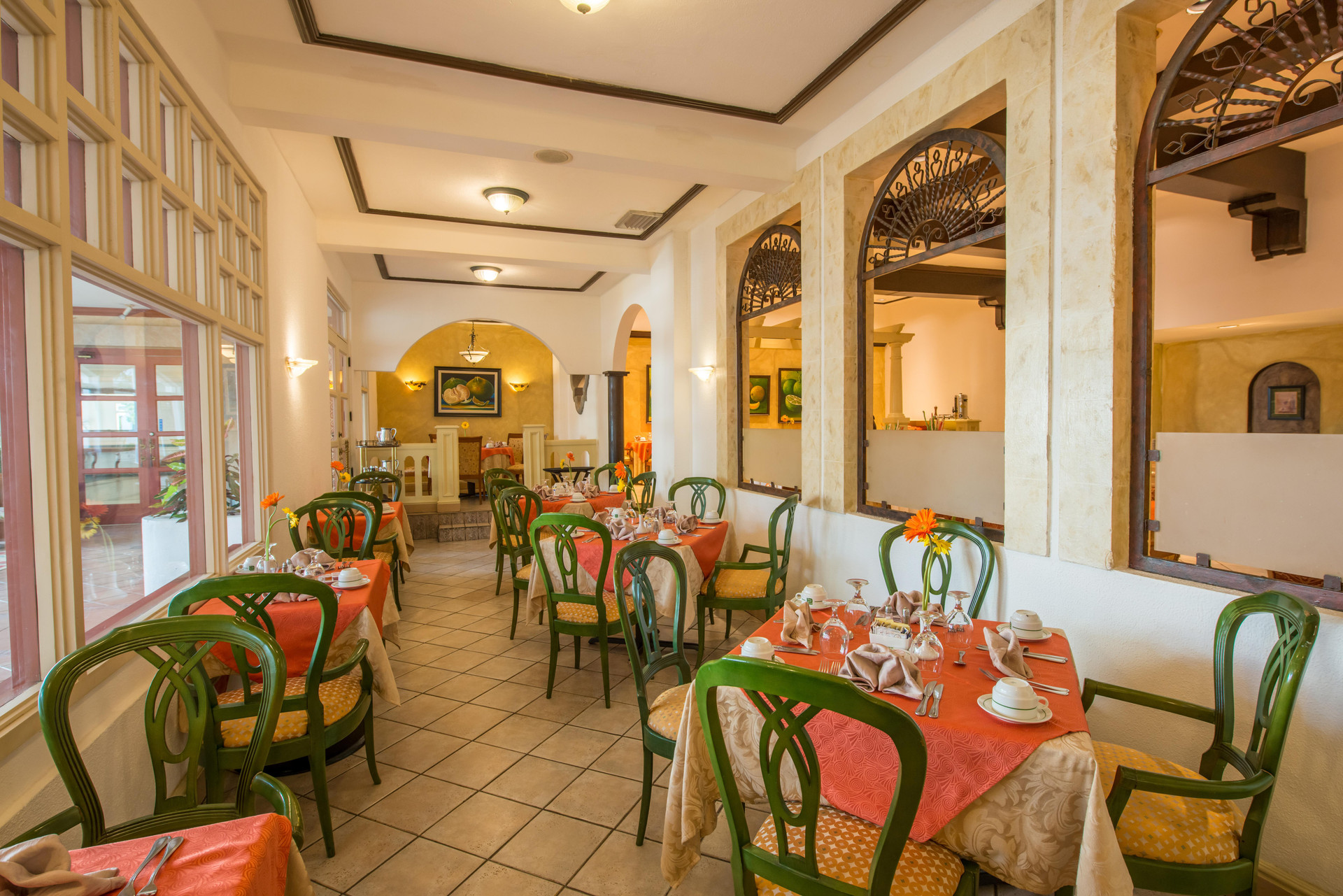 Restaurant Hotel Globales Camino Real Managua