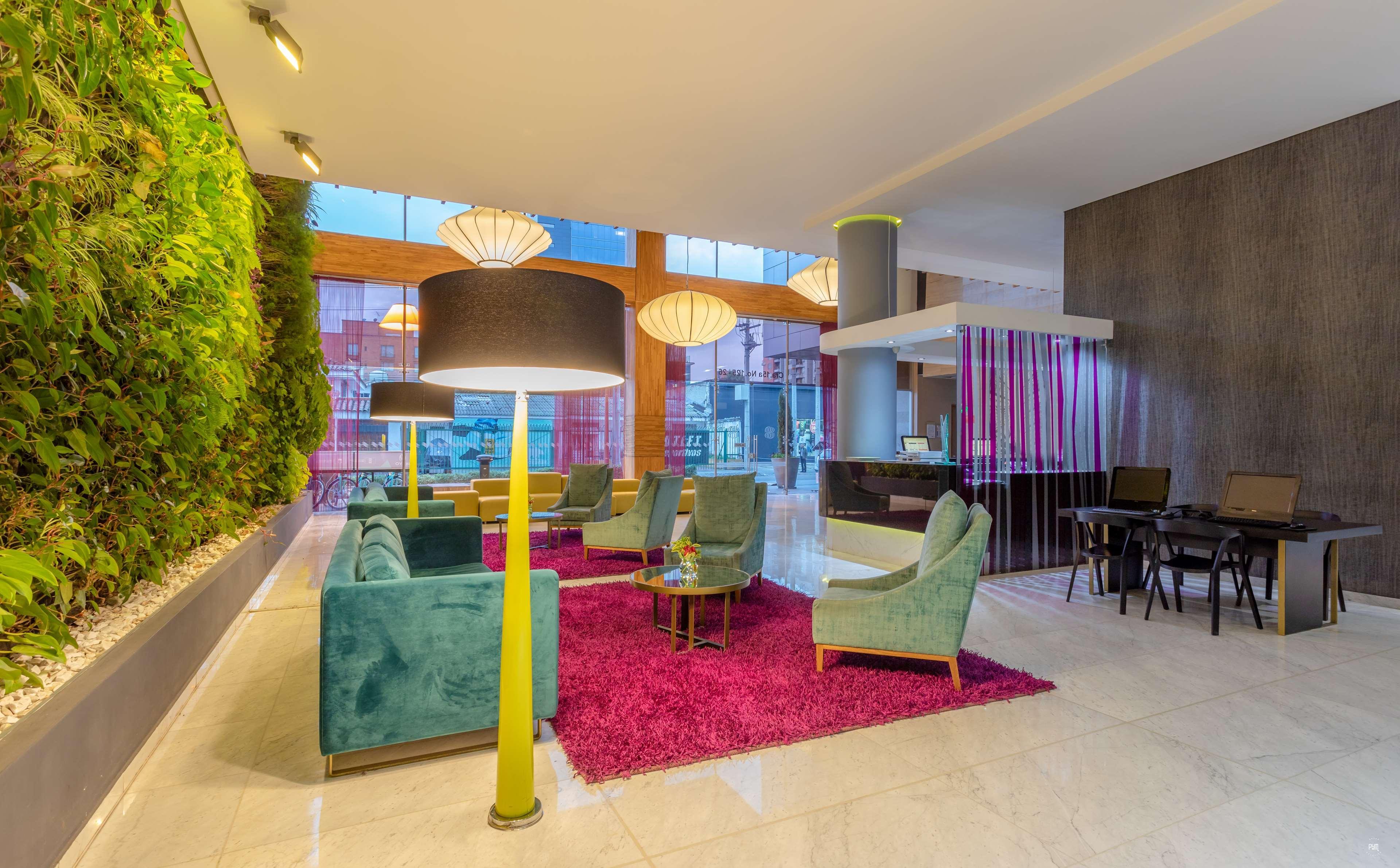 Vista Lobby Sonesta Hotel Bogota