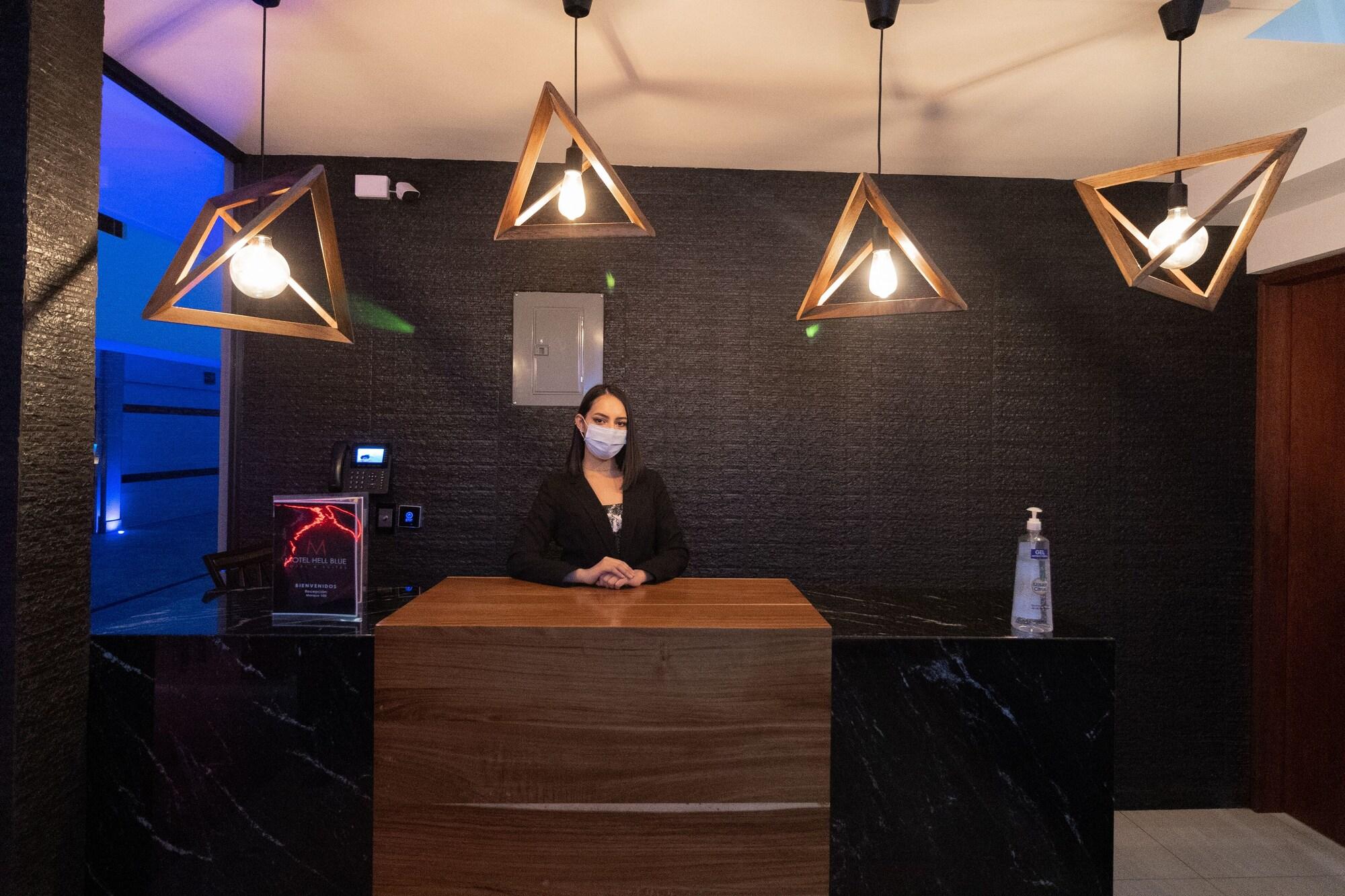 Vista Lobby Hotel Hell Blue