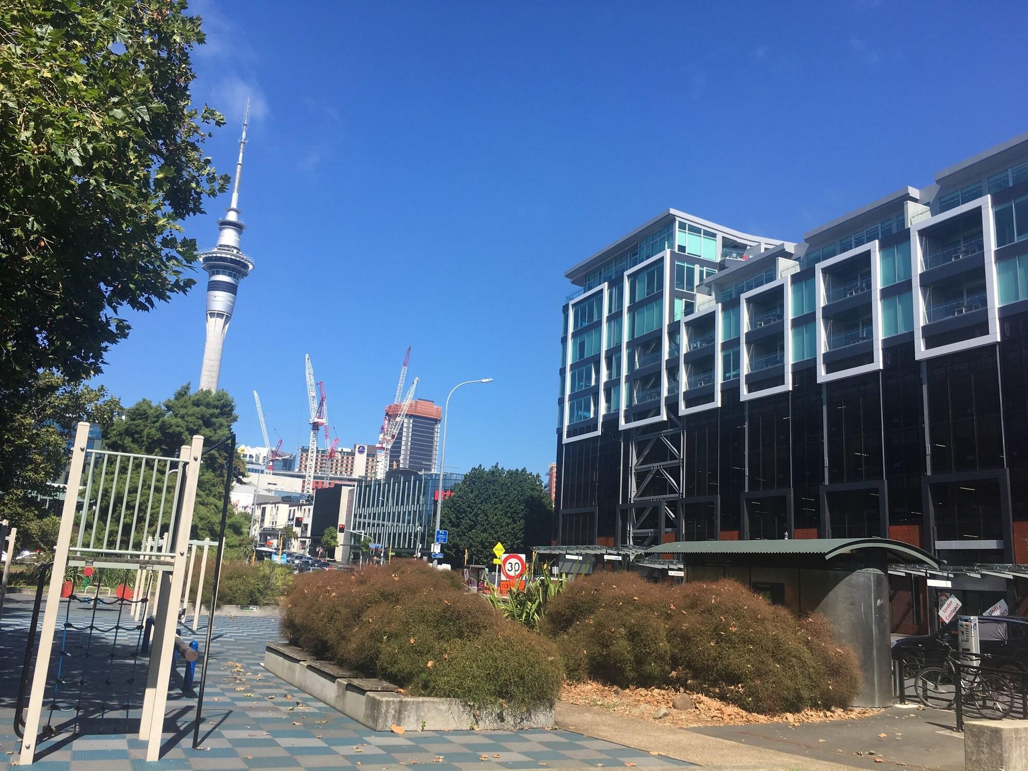 Vista Exterior Swiss-Belsuites Victoria Park Auckland