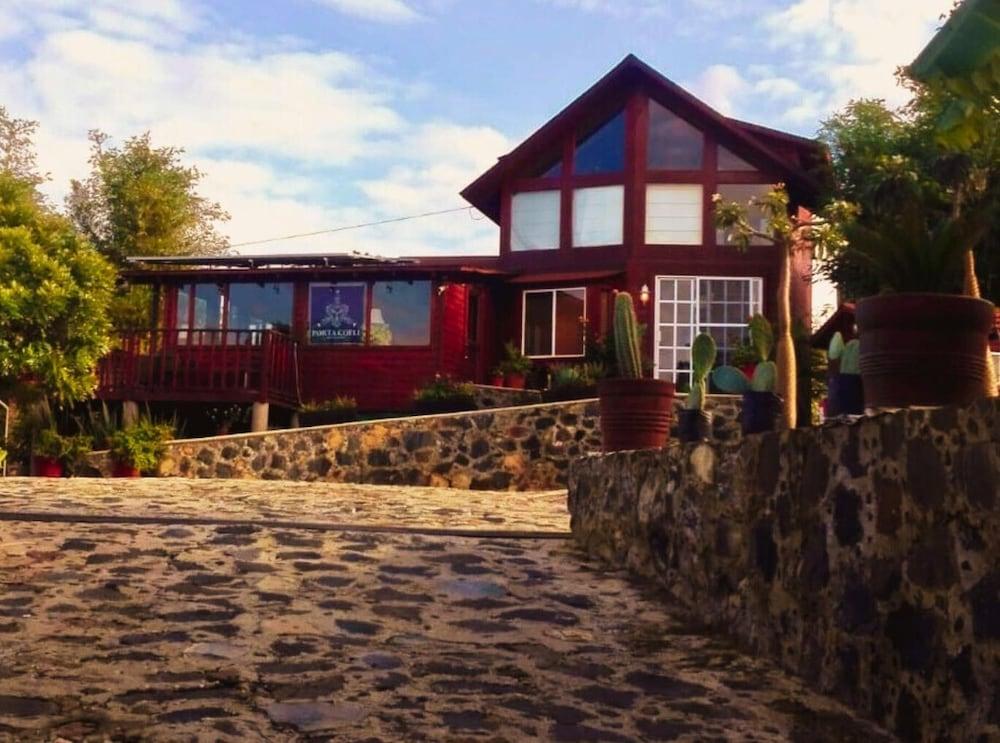 Vista Lobby Villarreal Lodge Hotel & Porta Coeli