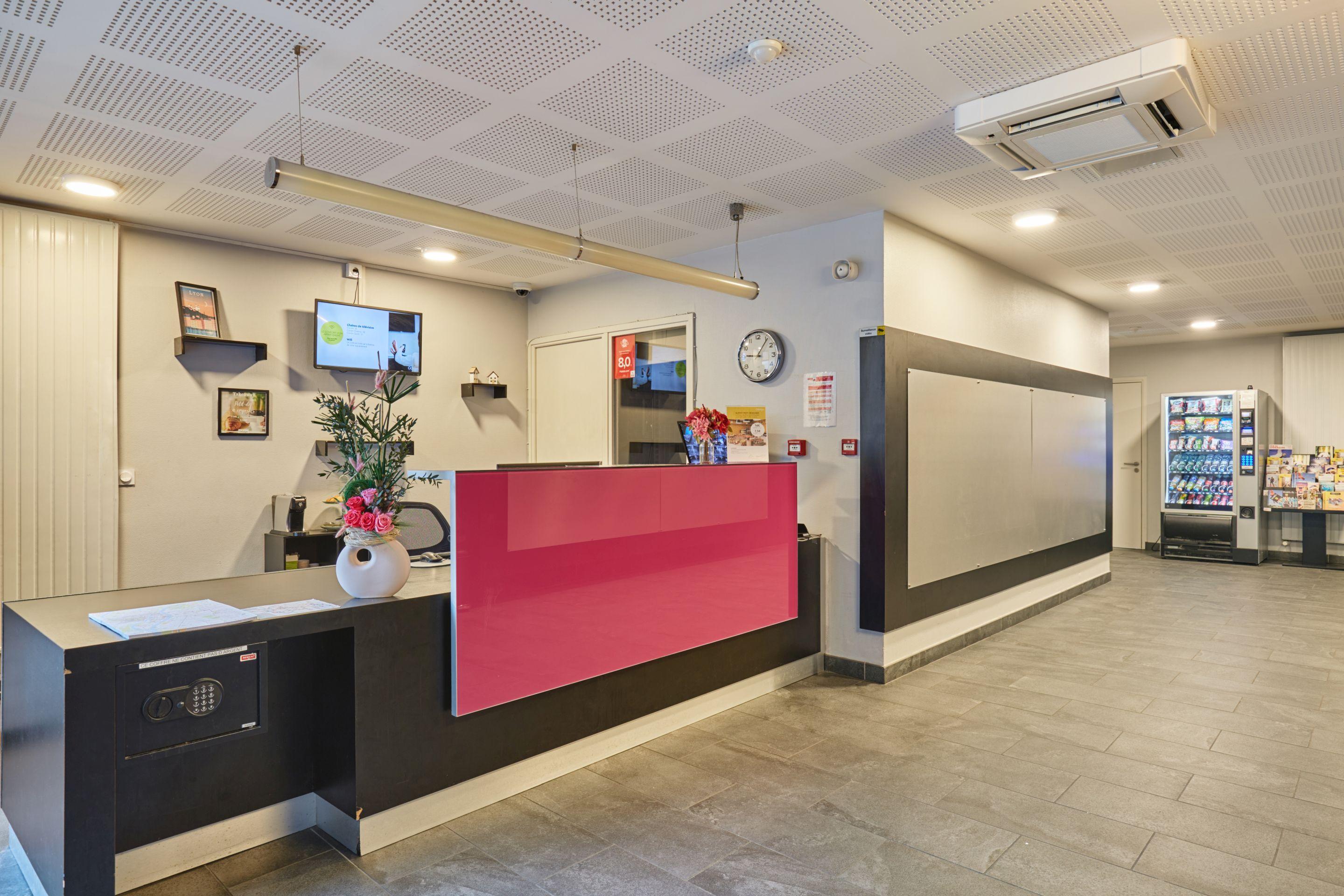 Vista Lobby Appart Hotel Odalys City Lyon Confluence